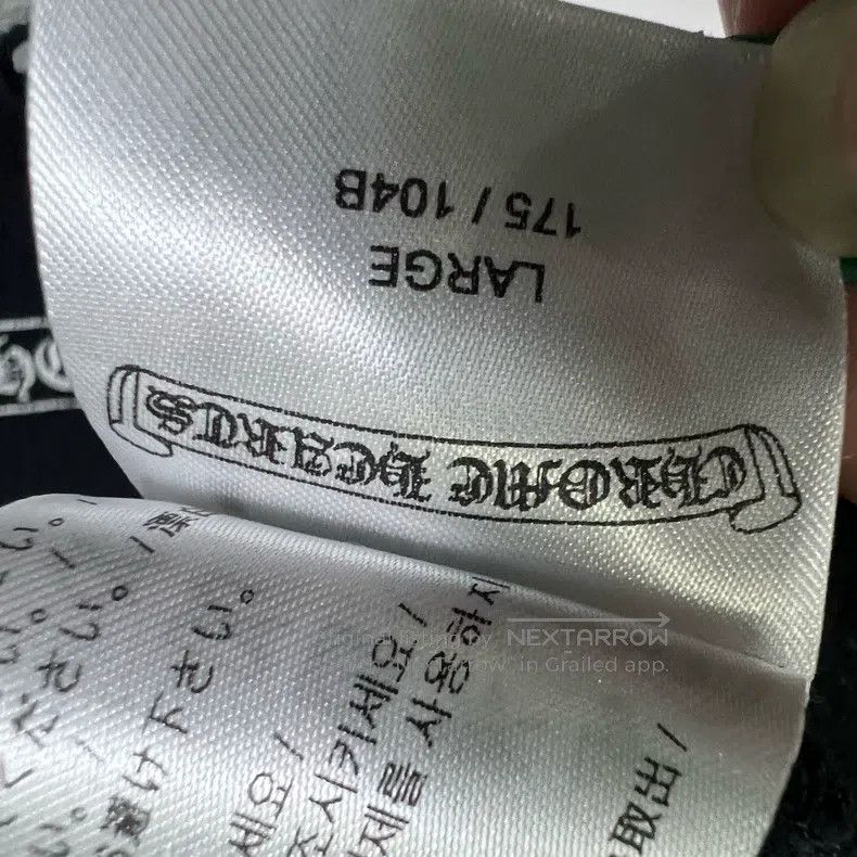 Chrome Hearts CHROME HEARTS Size L Sanskrit pocket printed long sleeves Size US L / EU 52-54 / 3 - 6 Thumbnail