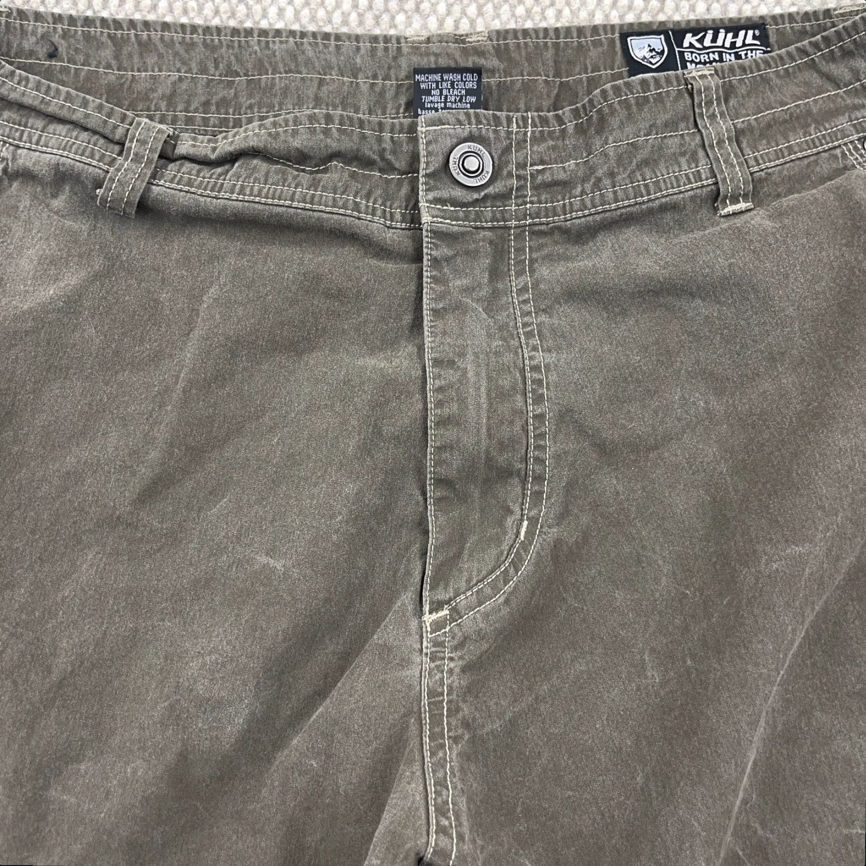 Vintage Kuhl Cargo Shorts Men 38 Green Utility Hiking Cotton Nylon Athletic Size US 38 / EU 54 - 5 Thumbnail