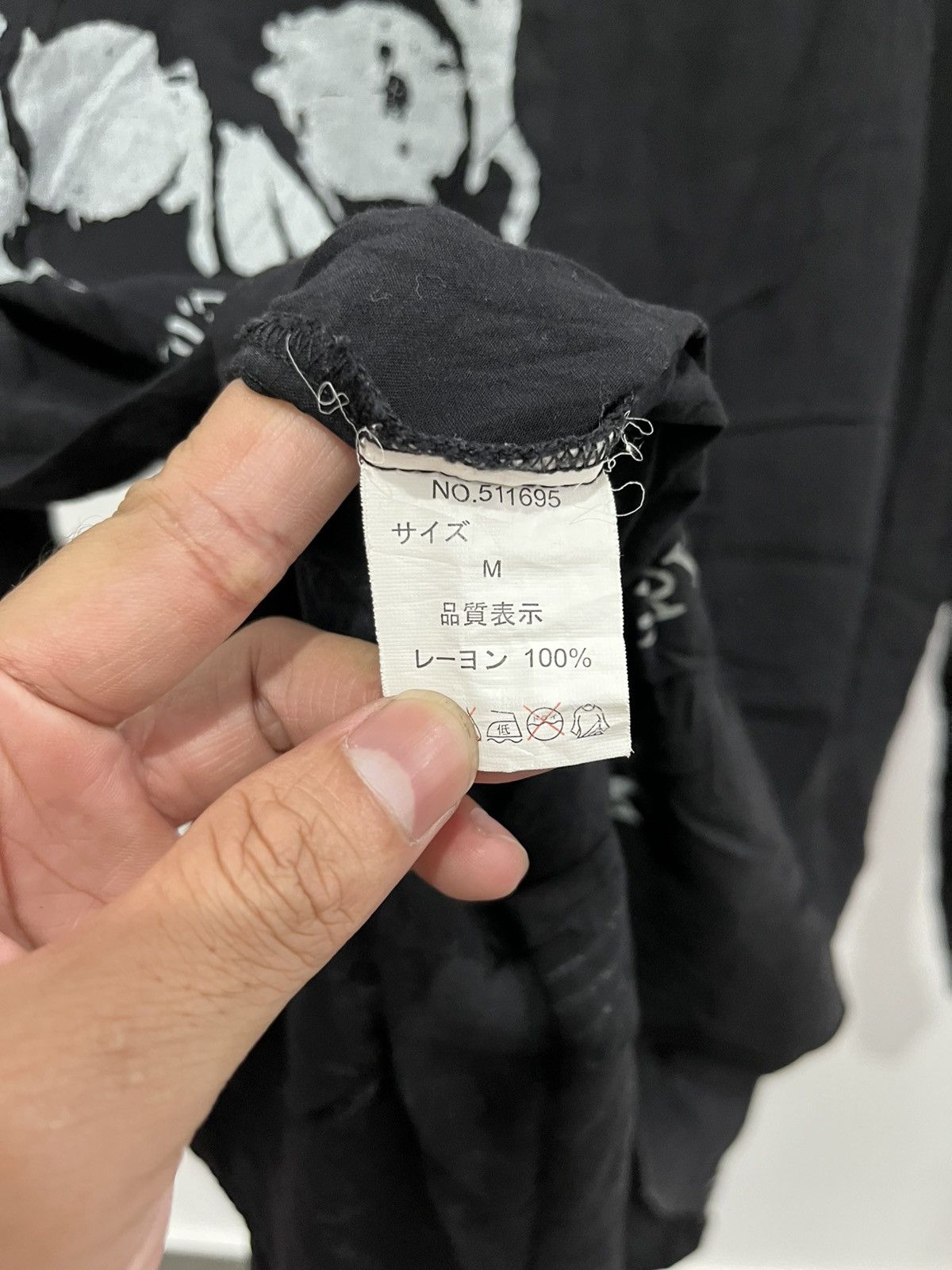 Japanese Brand Biable love vampire shirt Size L / US 10 / IT 46 - 6 Thumbnail
