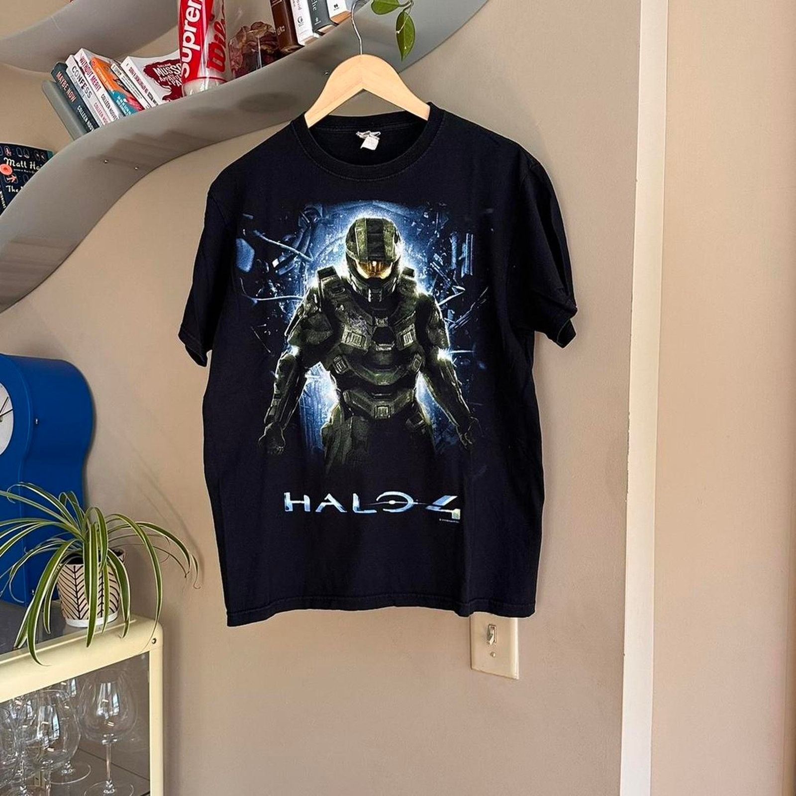 Jerzees × Playstation Vintage 2012 Halo 4 Video Game Shirt Size US S / EU 44-46 / 1 - 1 Thumbnail