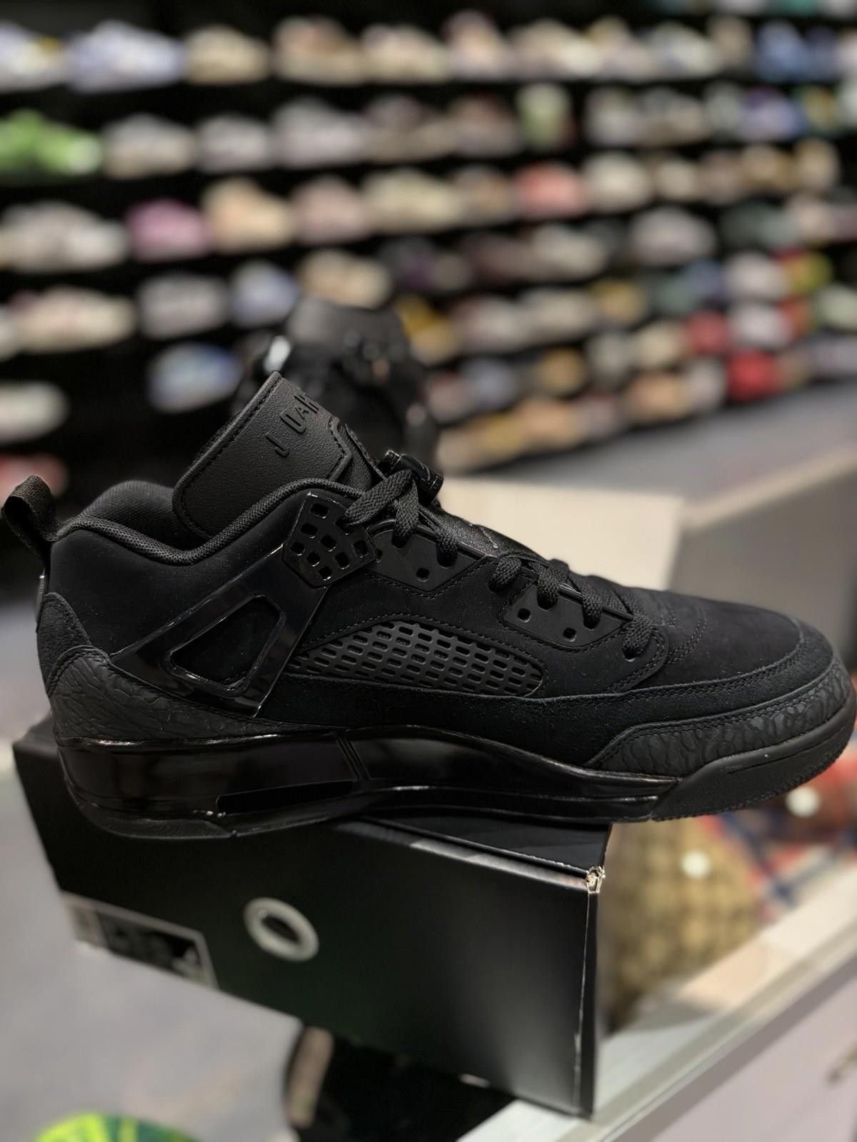 Jordan Brand Air Jordan Spizike Low Black Cat Sneakers, Size 13 BNIB Size US 13 / EU 46 - 9 Thumbnail
