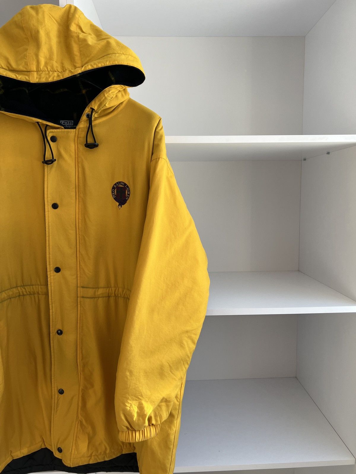 Polo Ralph Lauren × Vintage Vintage Polo Ralph Lauren Parka Mens Yellow Coat Cotton Size US XL / EU 56 / 4 - 6 Thumbnail