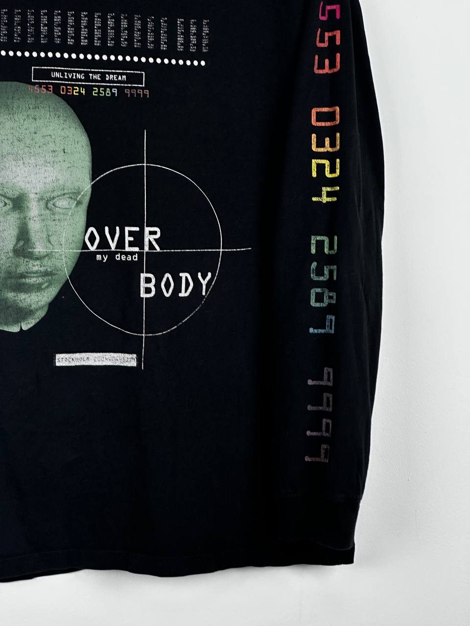 Cheap Monday × Japanese Brand Avantgarde Over My Dead Body Long Sleeve T Shirt Size US M / EU 48-50 / 2 - 4 Thumbnail