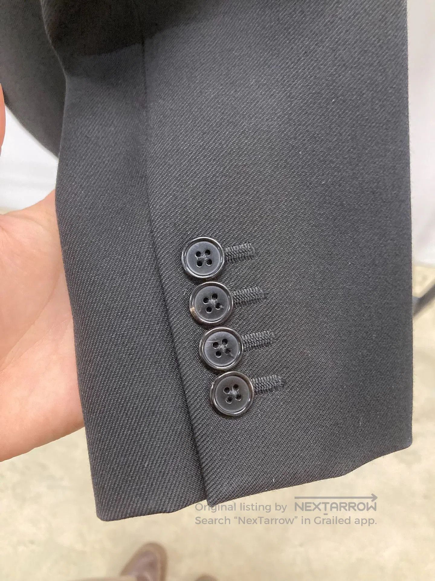 Saint Laurent Paris Saint Laurent Black Men's Blazer. Size US M / EU 48-50 / 2 - 7 Thumbnail