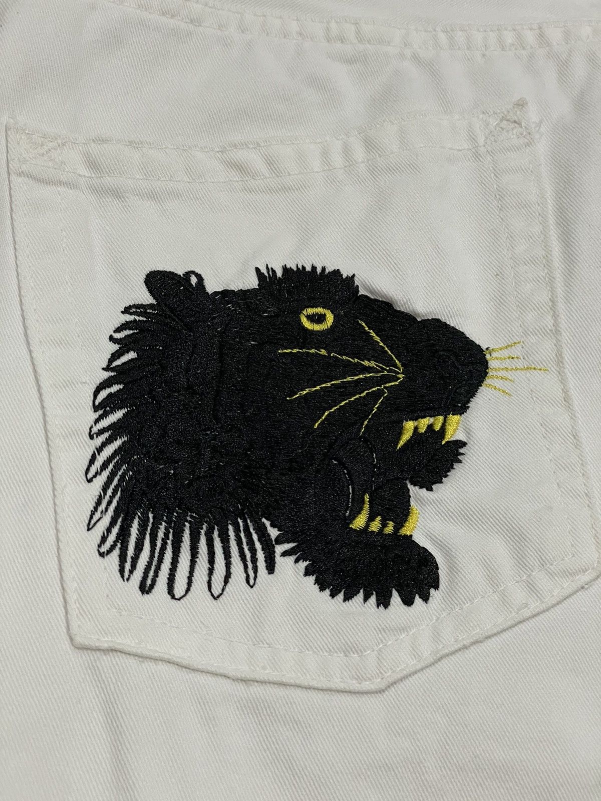 Dolce & Gabbana Dolce & Gabbana Embroidered Tiger Pants Size US 32 / EU 48 - 3 Thumbnail