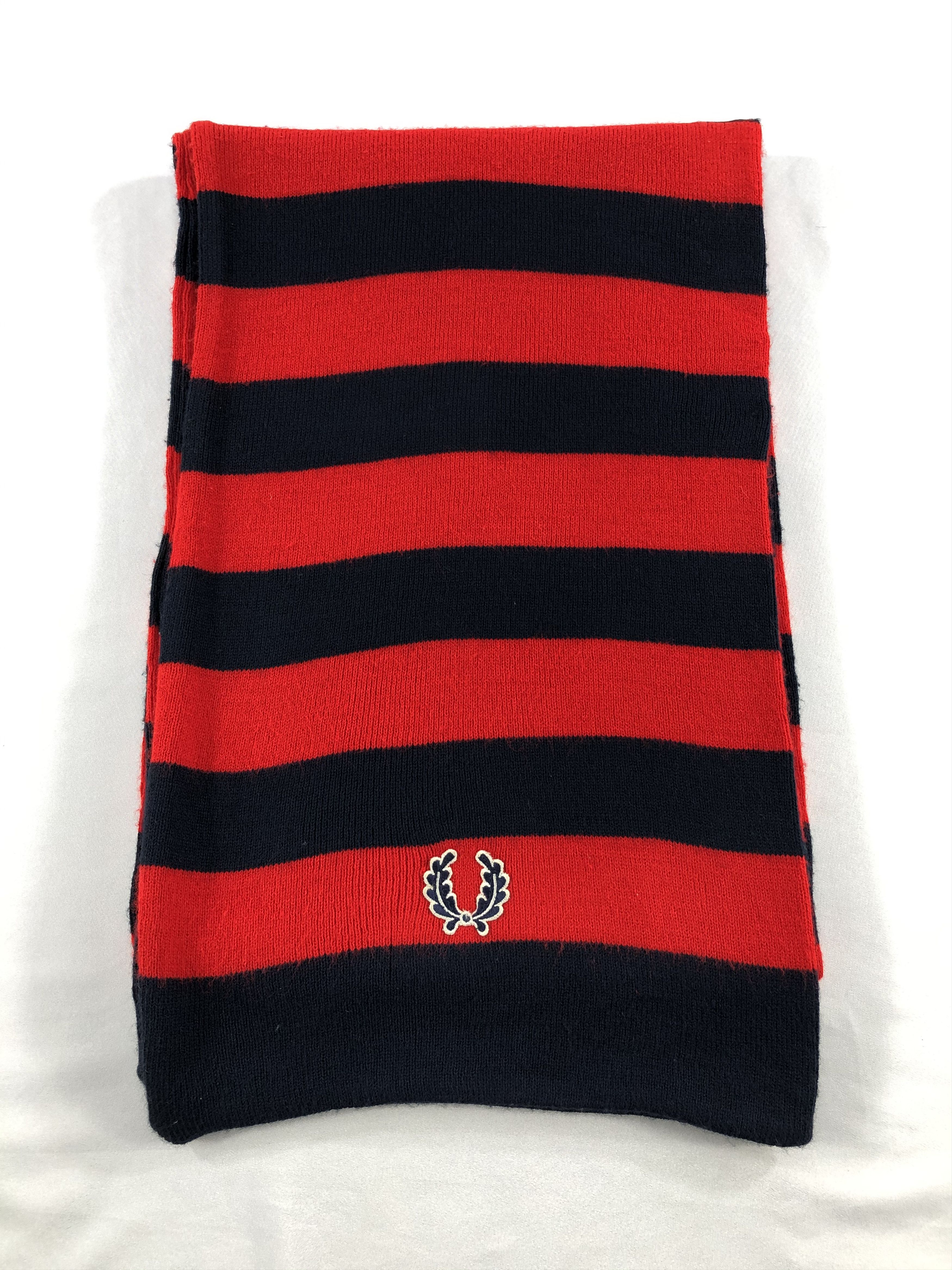 Fred Perry Vintage Fred Perry Scarf/Muffler/Neckwear MF1825 Size ONE SIZE - 2 Thumbnail