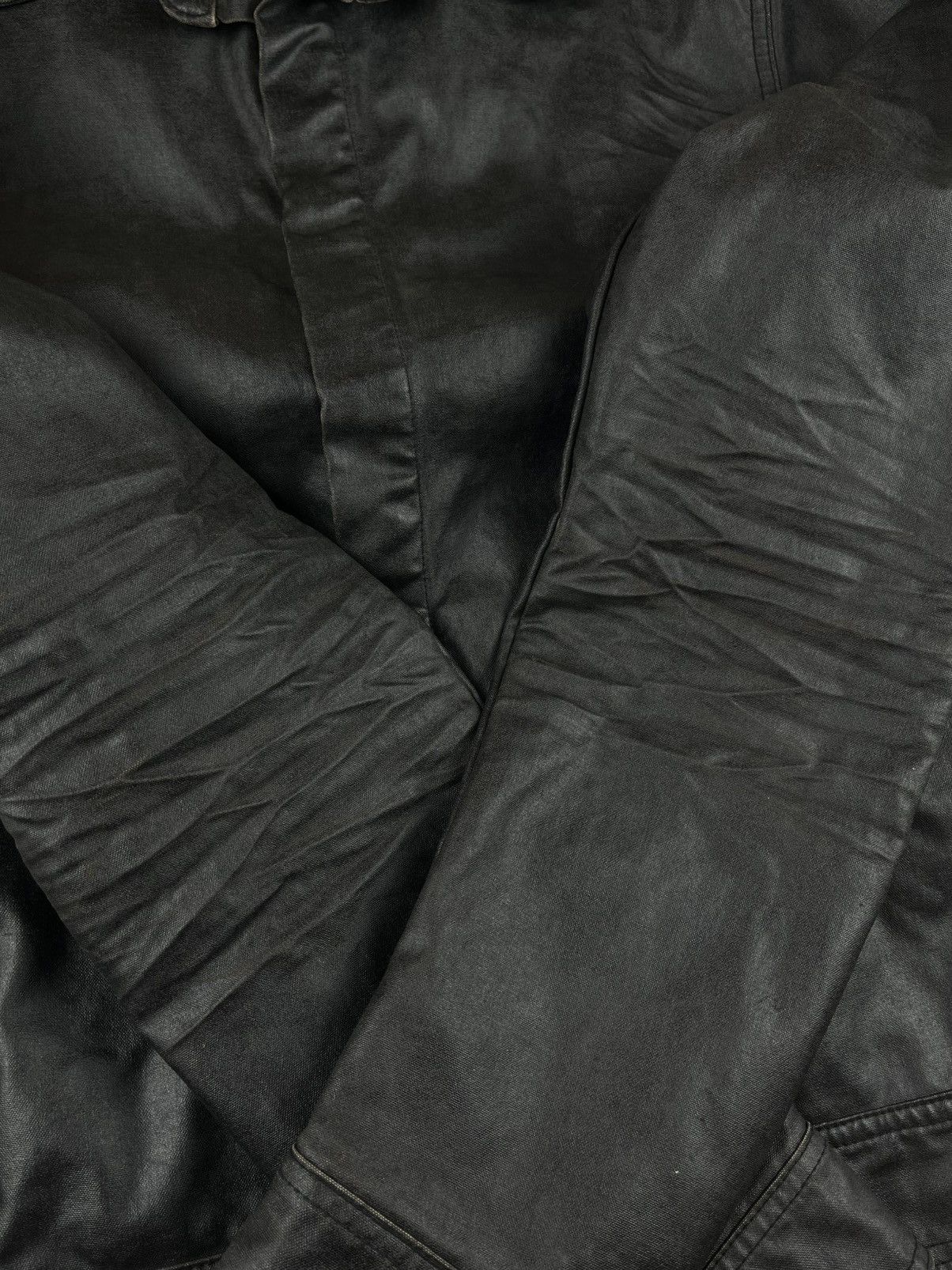 Dior AW03 Dior Homme Hedi Slimane Luster Waxed Coated Jacket Size US M / EU 48-50 / 2 - 6 Thumbnail