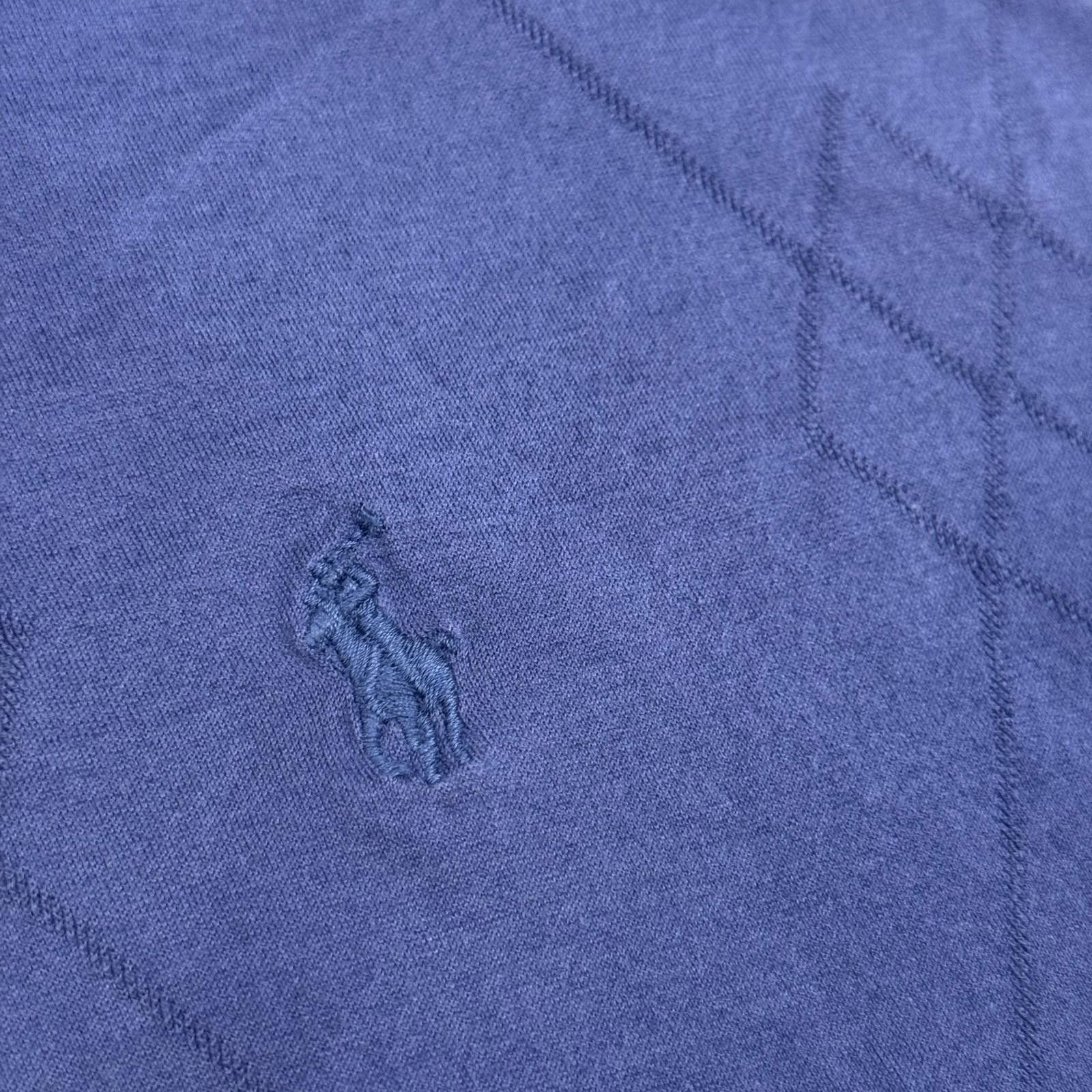 Designer Vtg 90s Polo Golf Shirt Mens XL Diamond Pattern Pima Cotton Size US XL / EU 56 / 4 - 5 Thumbnail