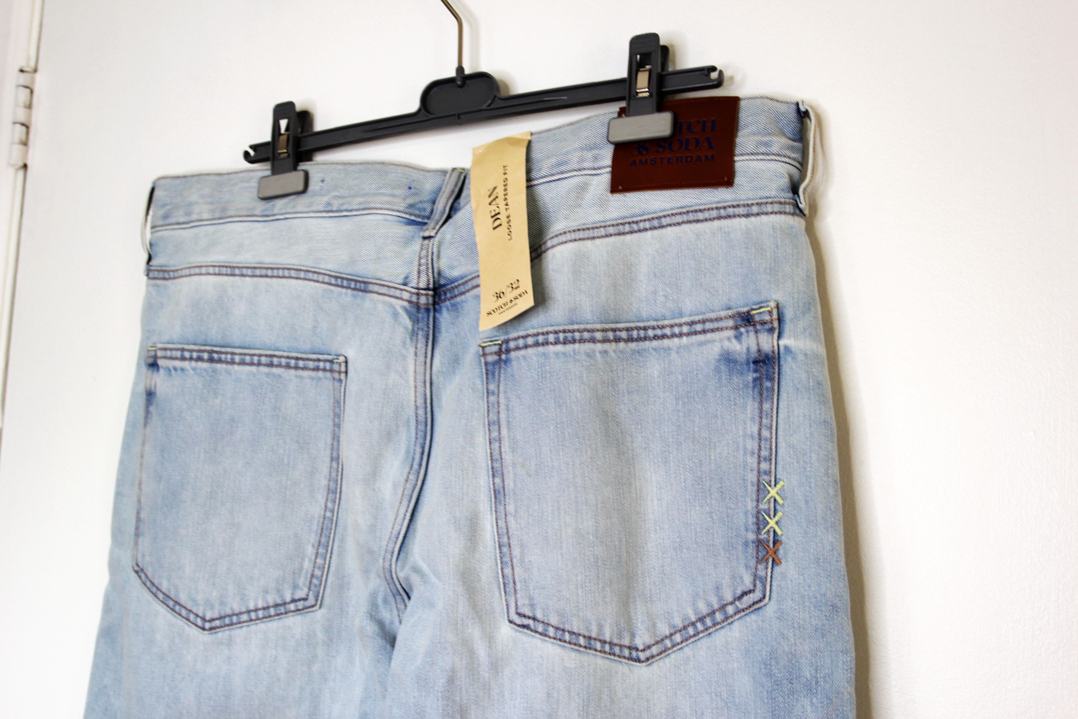 Scotch & Soda BNWT SS25 SCOTCH & SODA DEAN BLEACHED DENIM JEANS 36 Size US 36 / EU 52 - 6 Thumbnail