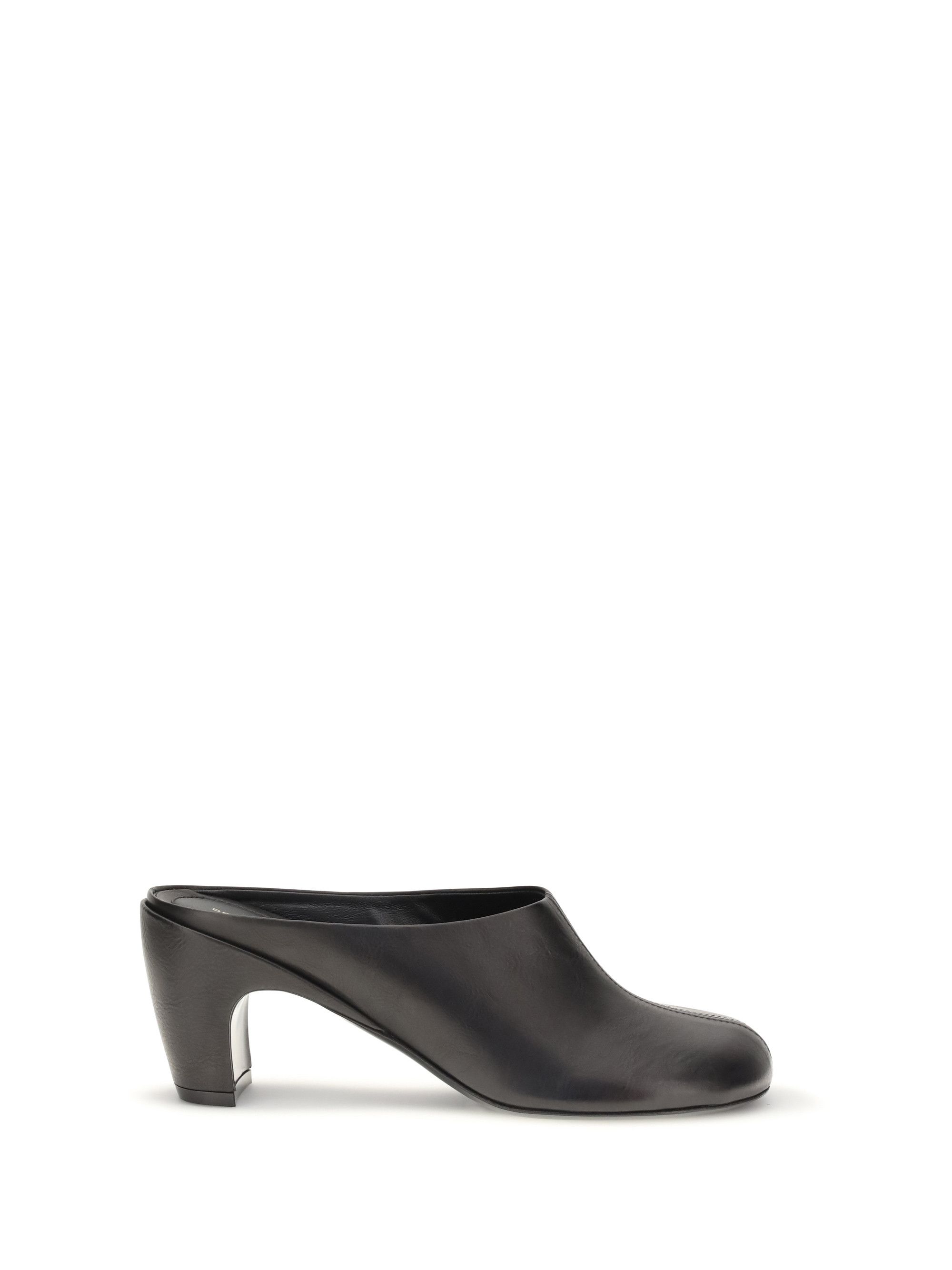 Dries Van Noten Leather Mules Size US 7 / IT 37 - 1 Thumbnail
