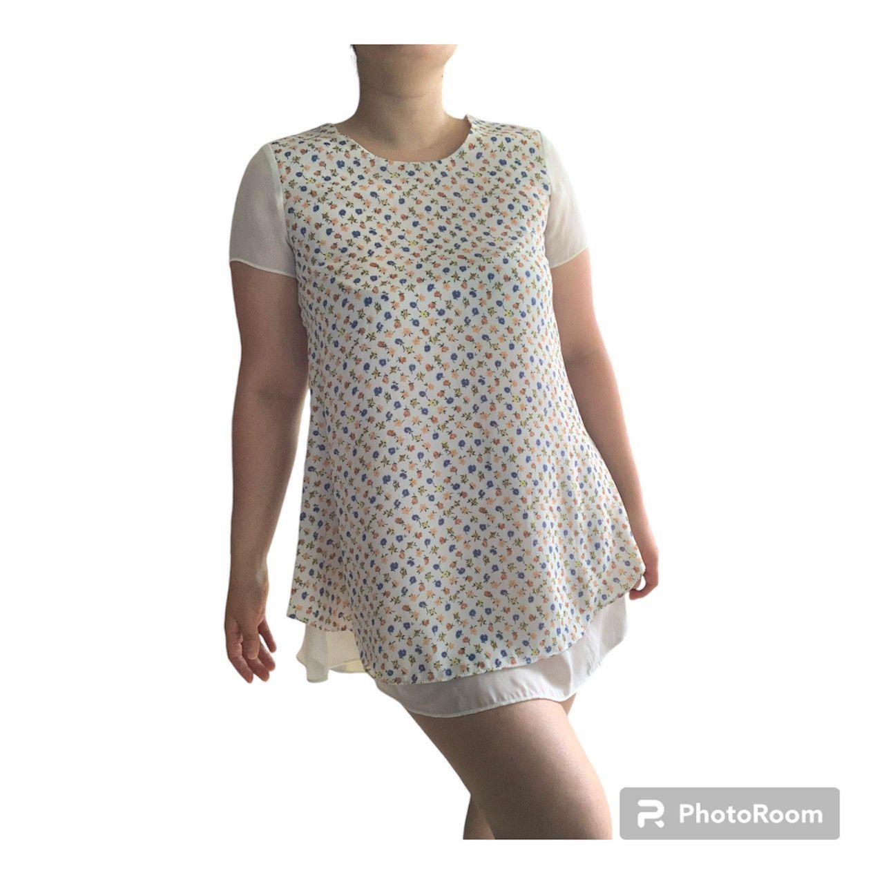 Vintage Vintage 90s / y2k T-Shirt Mini Summer Dress Size M / US 6-8 / IT 42-44 - 13 Thumbnail