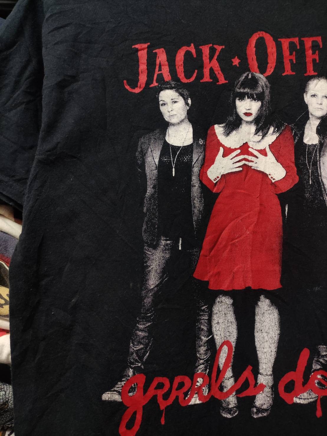 Band Tees Jack Off Jill " Grrrls Don't Cry " Promo T-Shirt Size US M / EU 48-50 / 2 - 3 Thumbnail