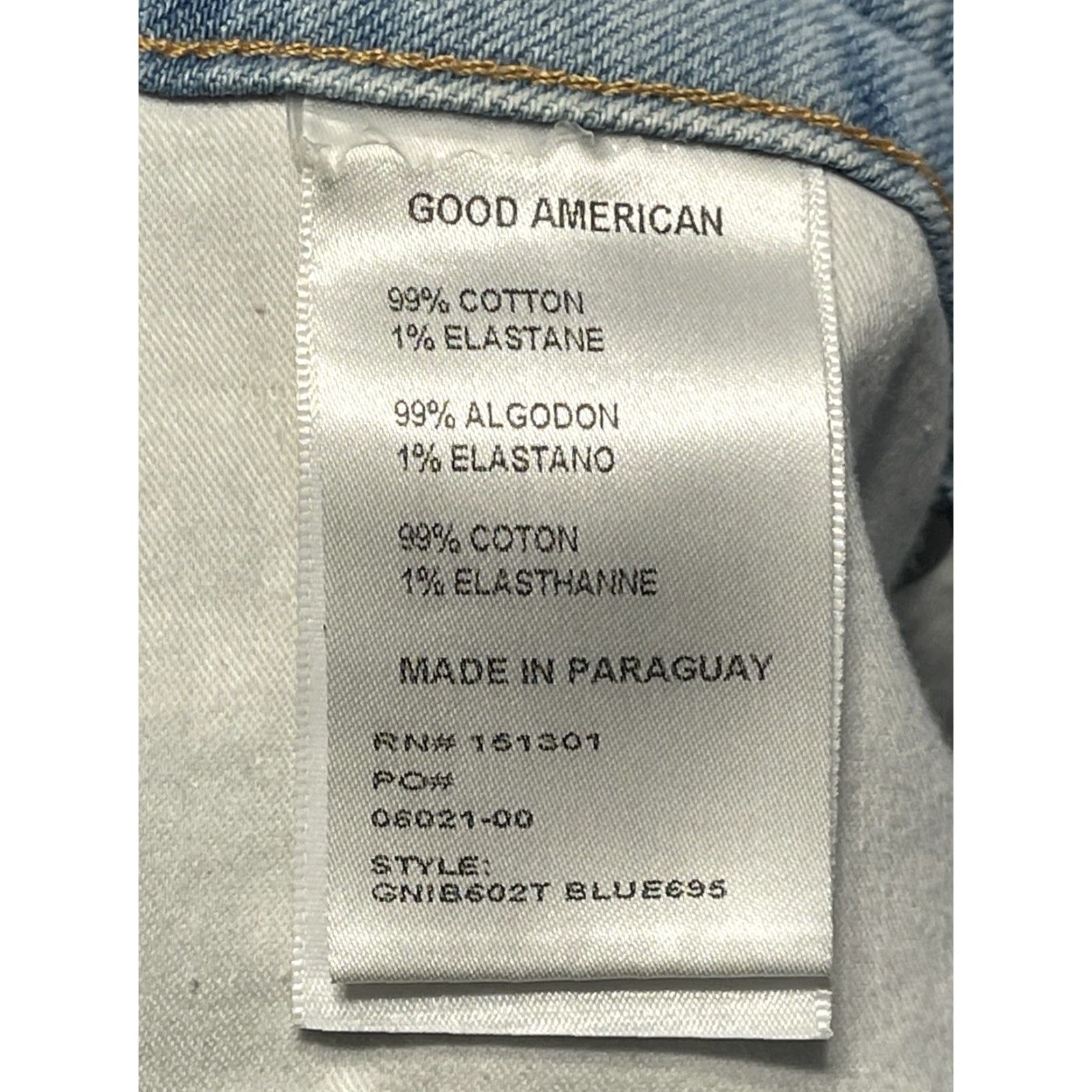 Good American Good American • the good 90’s short Size 38" / US 16 / IT 52 - 5 Thumbnail