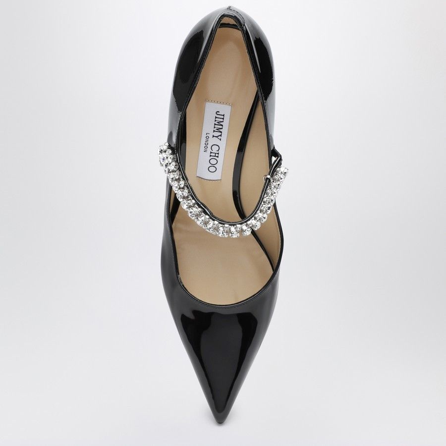 Jimmy Choo o1d2blof0824 Leather Pumps in Black Size US 8.5 / IT 38.5 - 3 Thumbnail