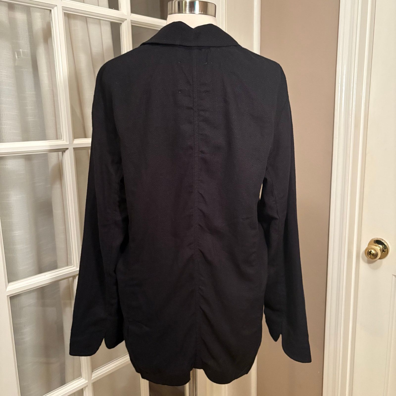 Madewell Madewell Women’s Linen Blend Blazer Jacket Black Small NWT Size S / US 4 / IT 40 - 2 Thumbnail
