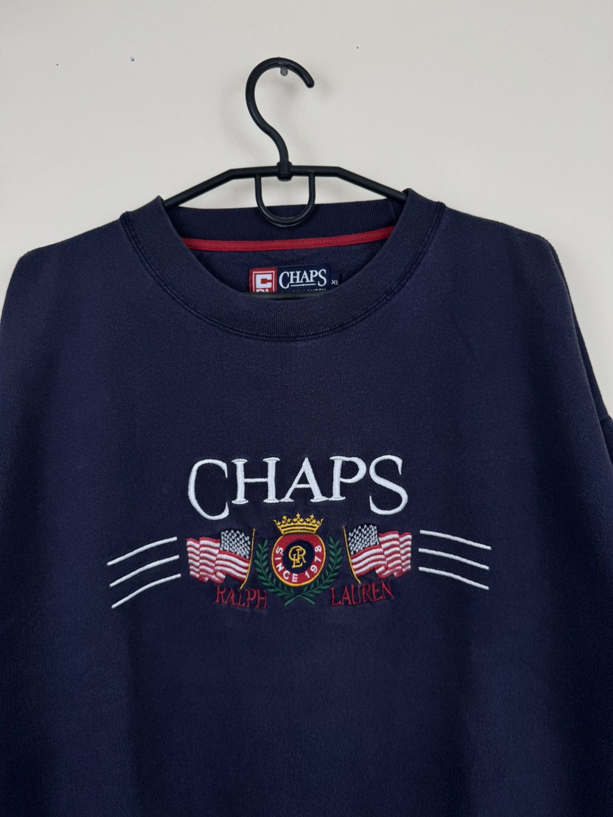 Other Vintage Chaps Ralph Lauren Sweatshirt Blue XL Streetwear Size US XL / EU 56 / 4 - 5 Thumbnail