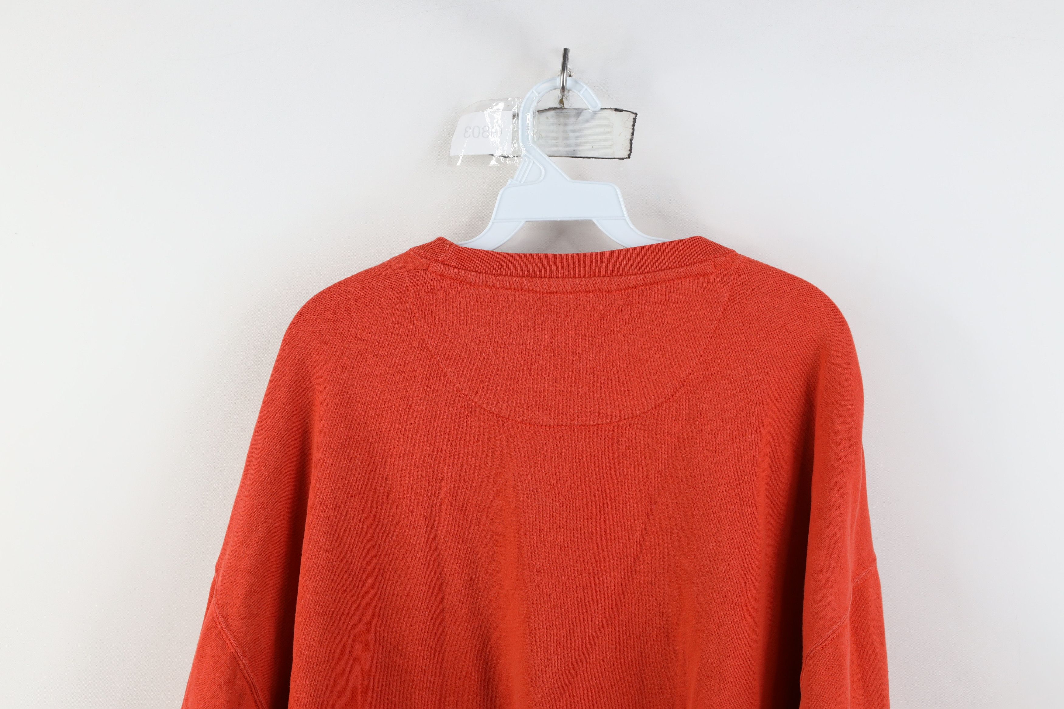Polo Ralph Lauren Vintage 90s Chaps Ralph Lauren Crewneck Sweatshirt Orange Size US XXL / EU 58 / 5 - 10 Thumbnail