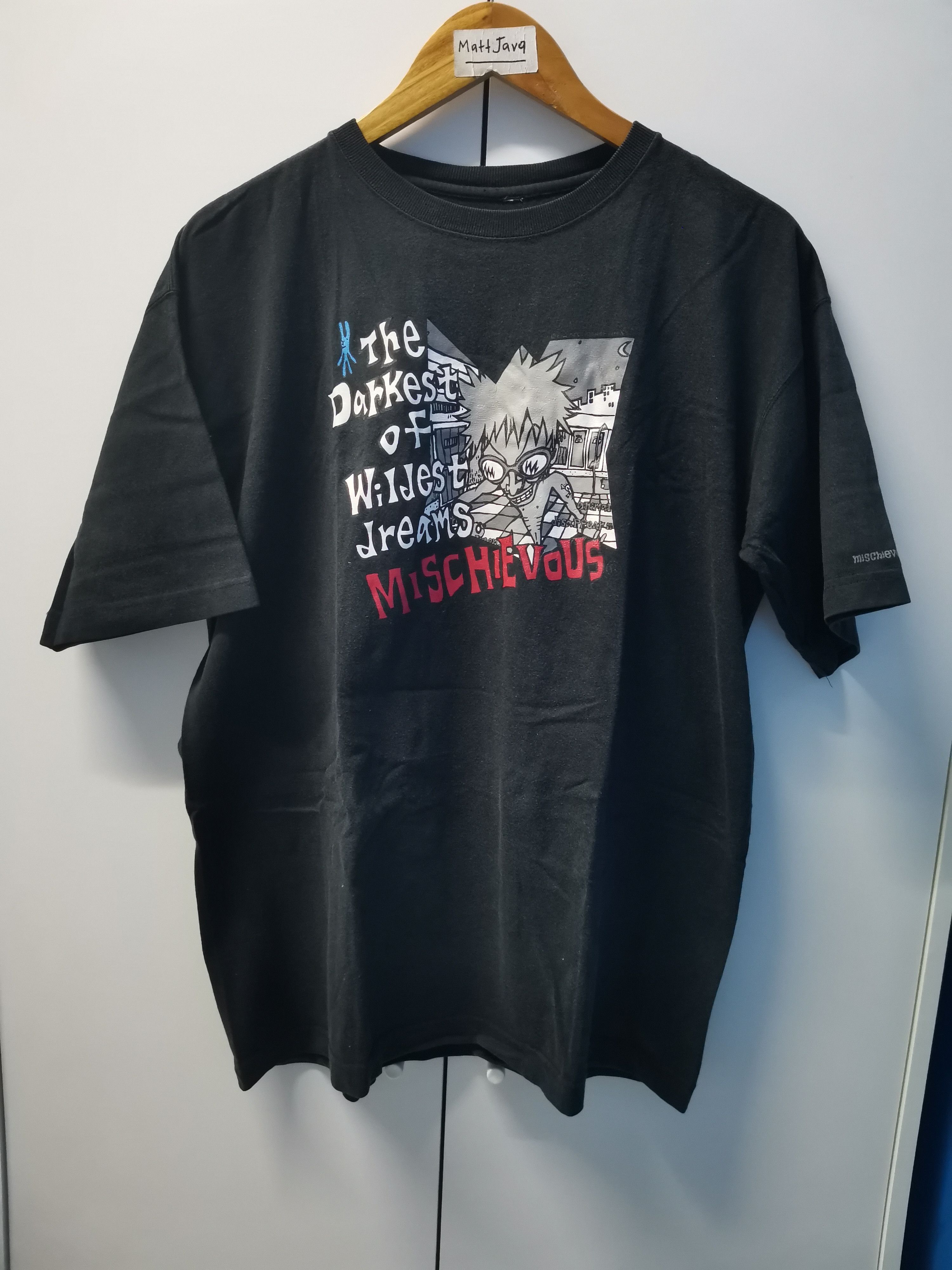 Japanese Brand Vintage Mischievous Japan Brand Punk Tee Seditionaries Size US L / EU 52-54 / 3 - 2 Thumbnail