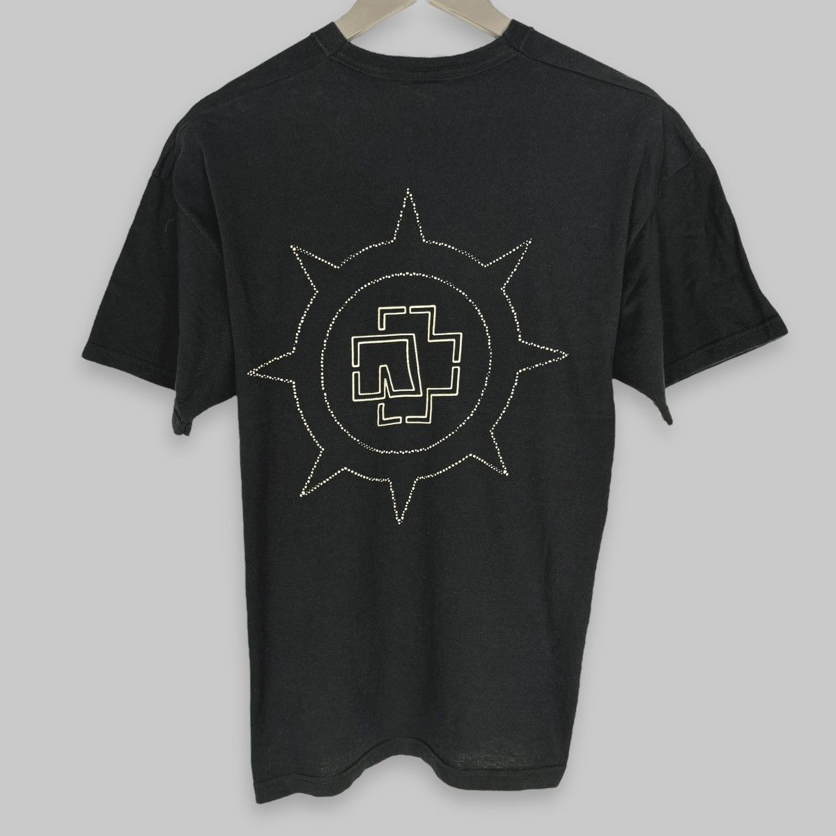Band Tees Vintage Rammstein Reise Reise Screen Stars Euro T Shirt Size US L / EU 52-54 / 3 - 2 Thumbnail