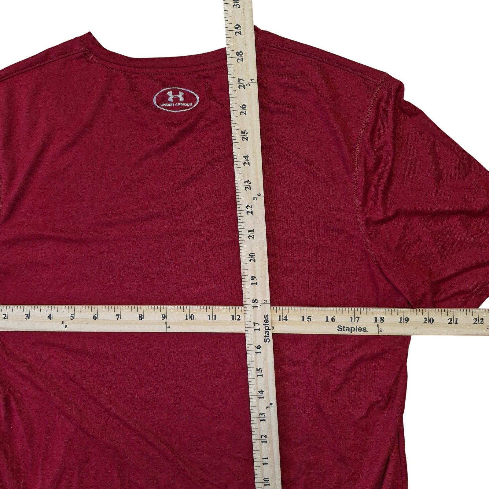 Under Armour Under Armour Cardinal Red Team Tech Loose Tee Mens Small Size US S / EU 44-46 / 1 - 5 Thumbnail