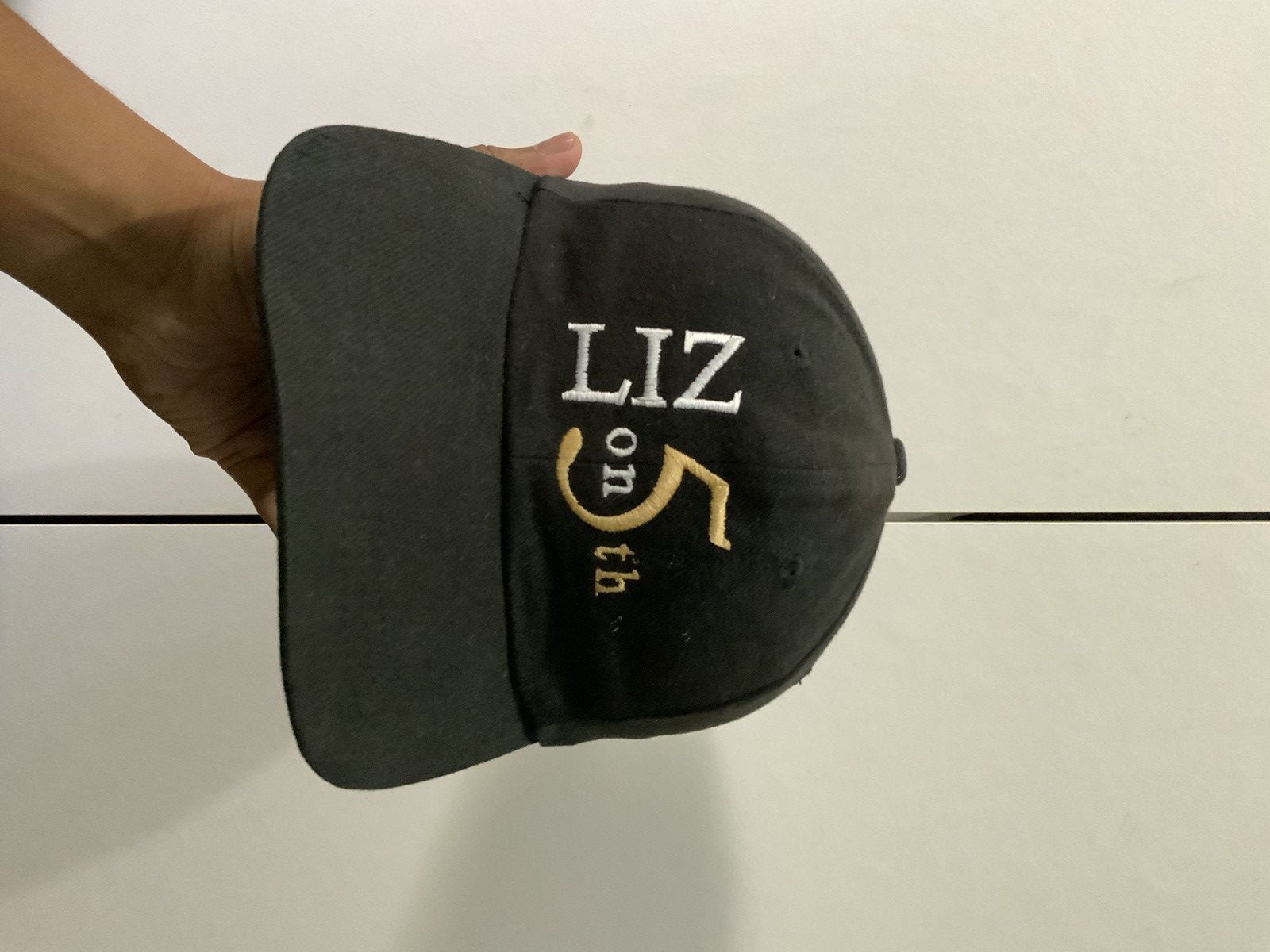 Japanese Brand LIZ on 5th Spellout KC Black Hat Size ONE SIZE - 5 Thumbnail