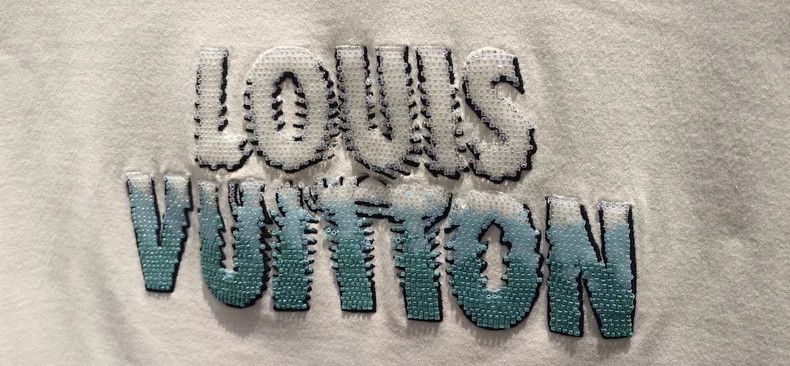 Louis Vuitton Louis Vuitton Beaded alphabet short sleeve Size US XL / EU 56 / 4 - 4 Thumbnail