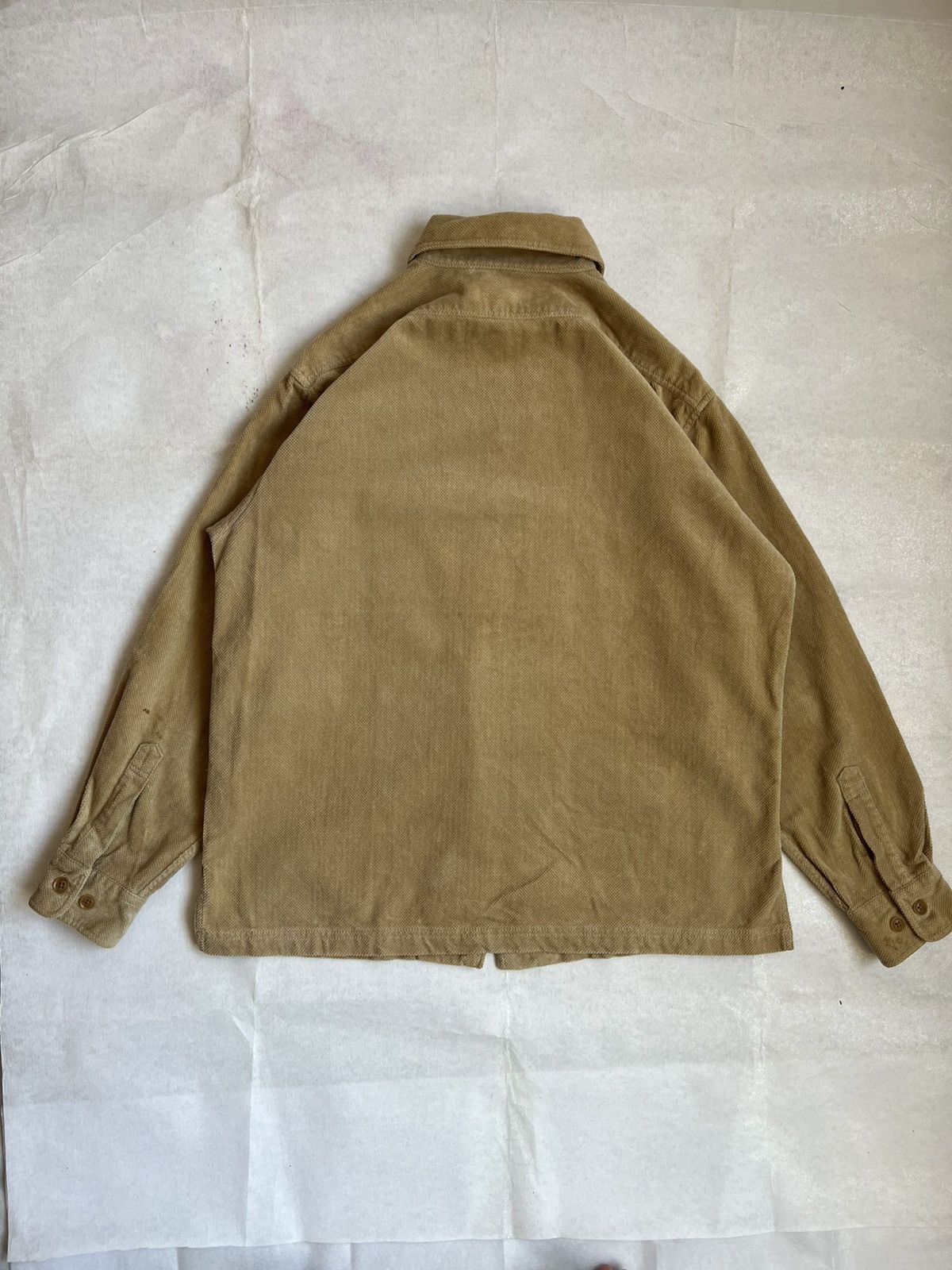 Chaps Ralph Lauren Chaps Ralph Lauren Single Pocket Corduroy Beige Jacket Size US M / EU 48-50 / 2 - 13 Thumbnail