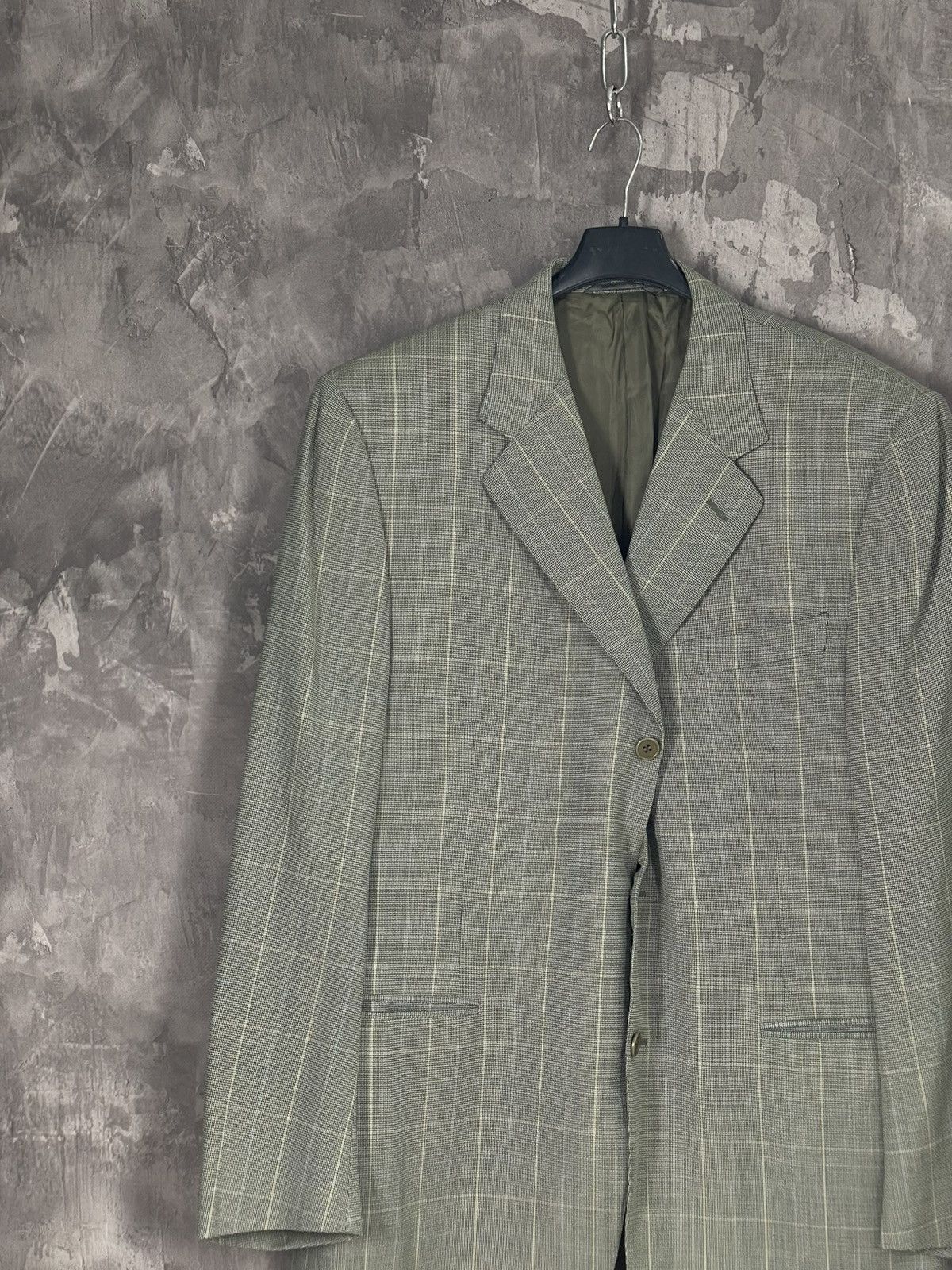 Canali Canali Vintage Luxury Italian Blazer Jacket Size 52R - 3 Thumbnail