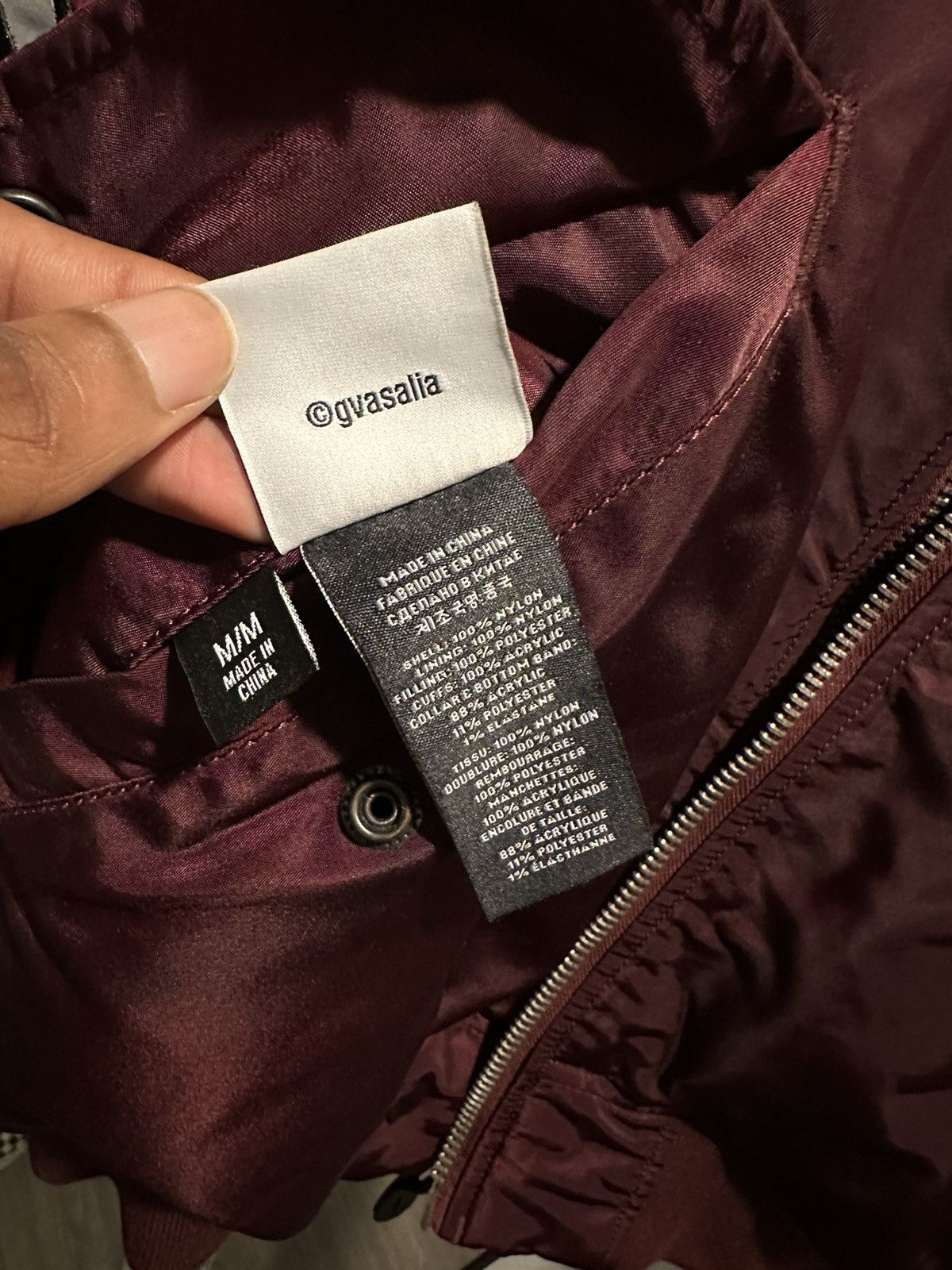 Vetements Burgundy Vetements Racing Bomber Jacket Size US M / EU 48-50 / 2 - 5 Thumbnail