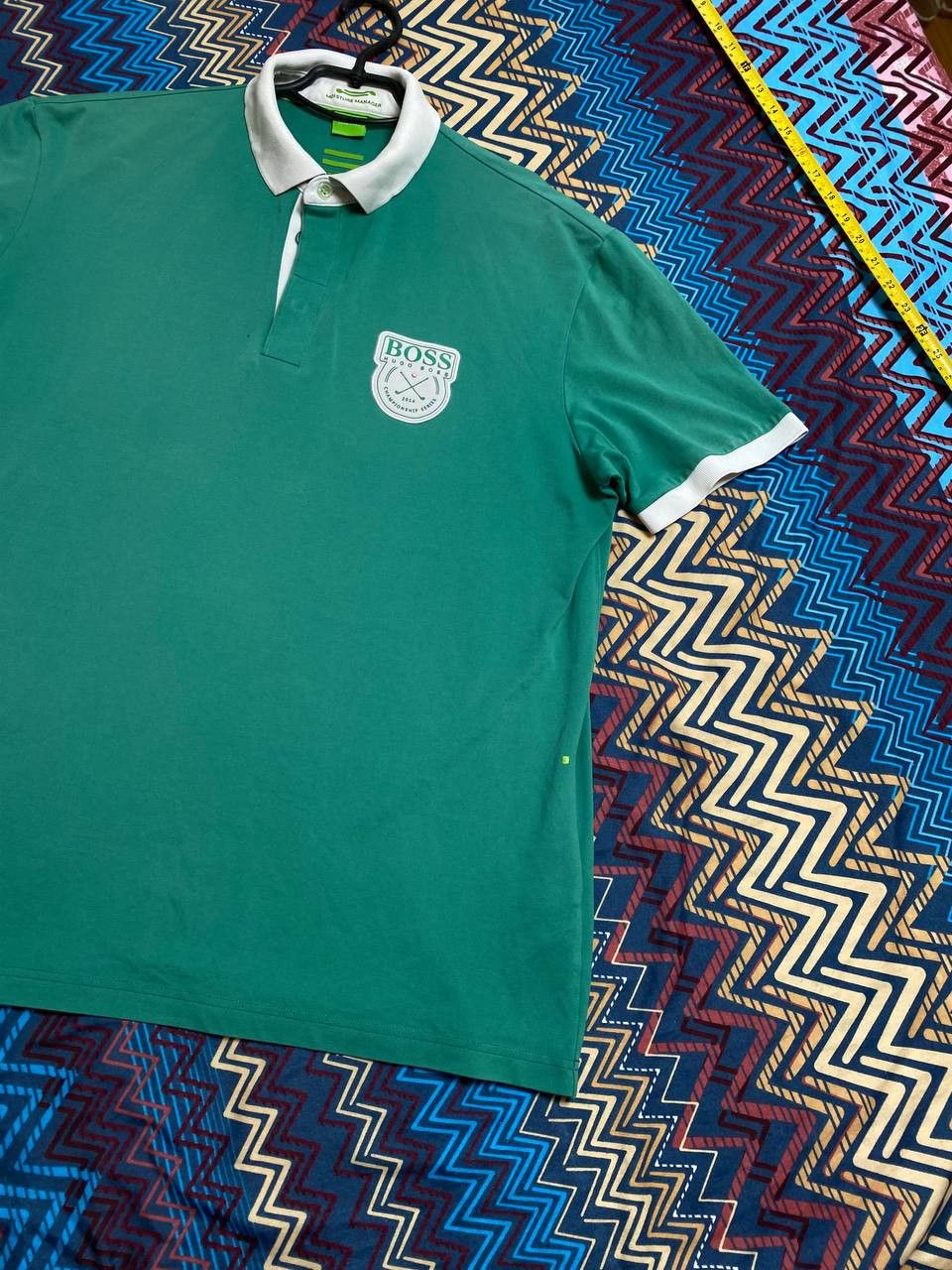 Hugo Boss × Vintage Hugo Boss Golf Polo Shirt mens size XL Size US XL / EU 56 / 4 - 7 Thumbnail