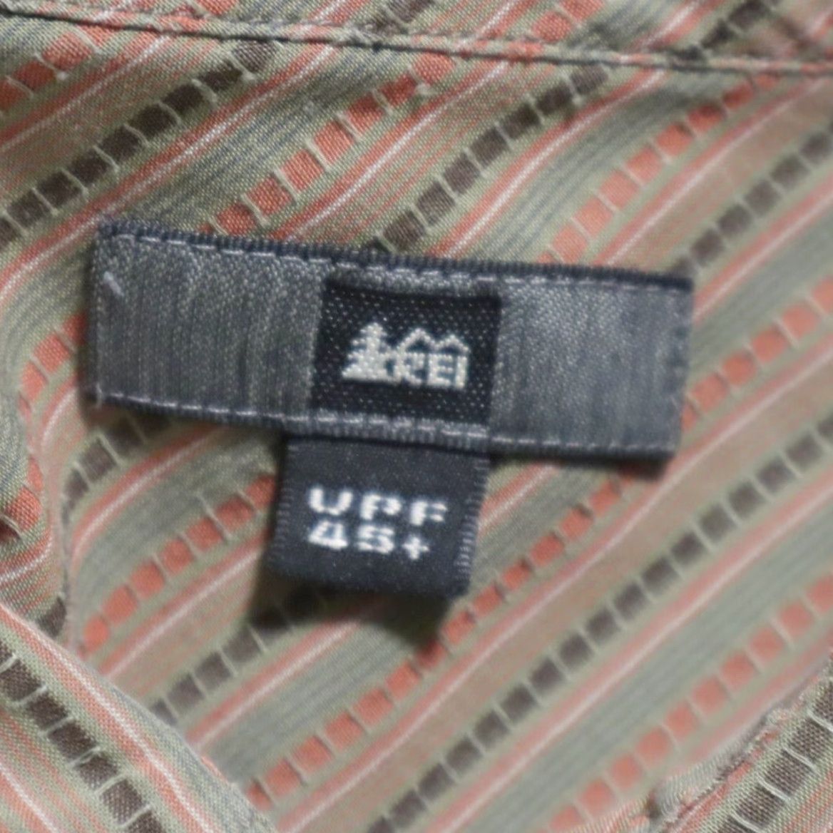 Vintage REI Shirt Brown Striped Short Sleeve Button Down 2XL Men’s Size US XXL / EU 58 / 5 - 5 Thumbnail