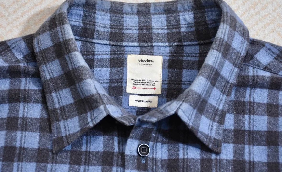 Visvim Visvim 22aw Pioneer Khadi Check shirt2412-Nextarrow Size US L / EU 52-54 / 3 - 7 Thumbnail