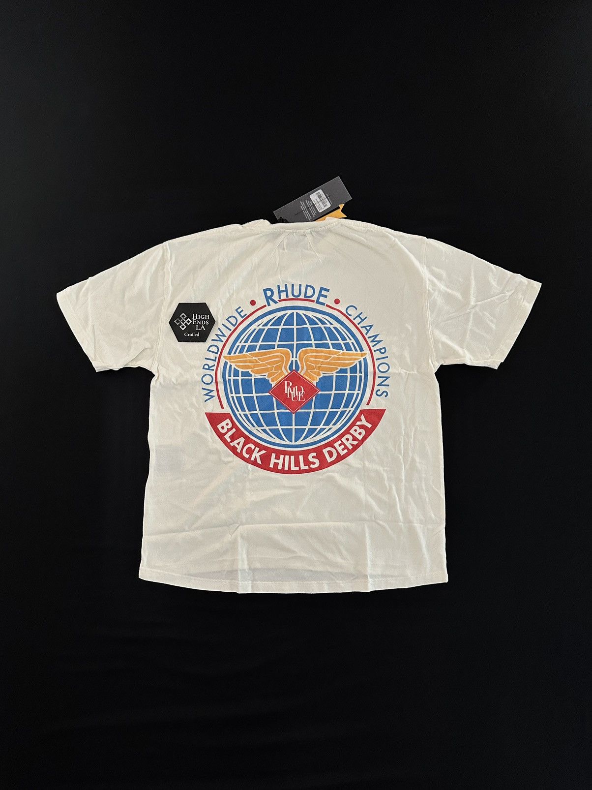 Rhude Rhude Worldwide Tee Size US S / EU 44-46 / 1 - 1 Thumbnail