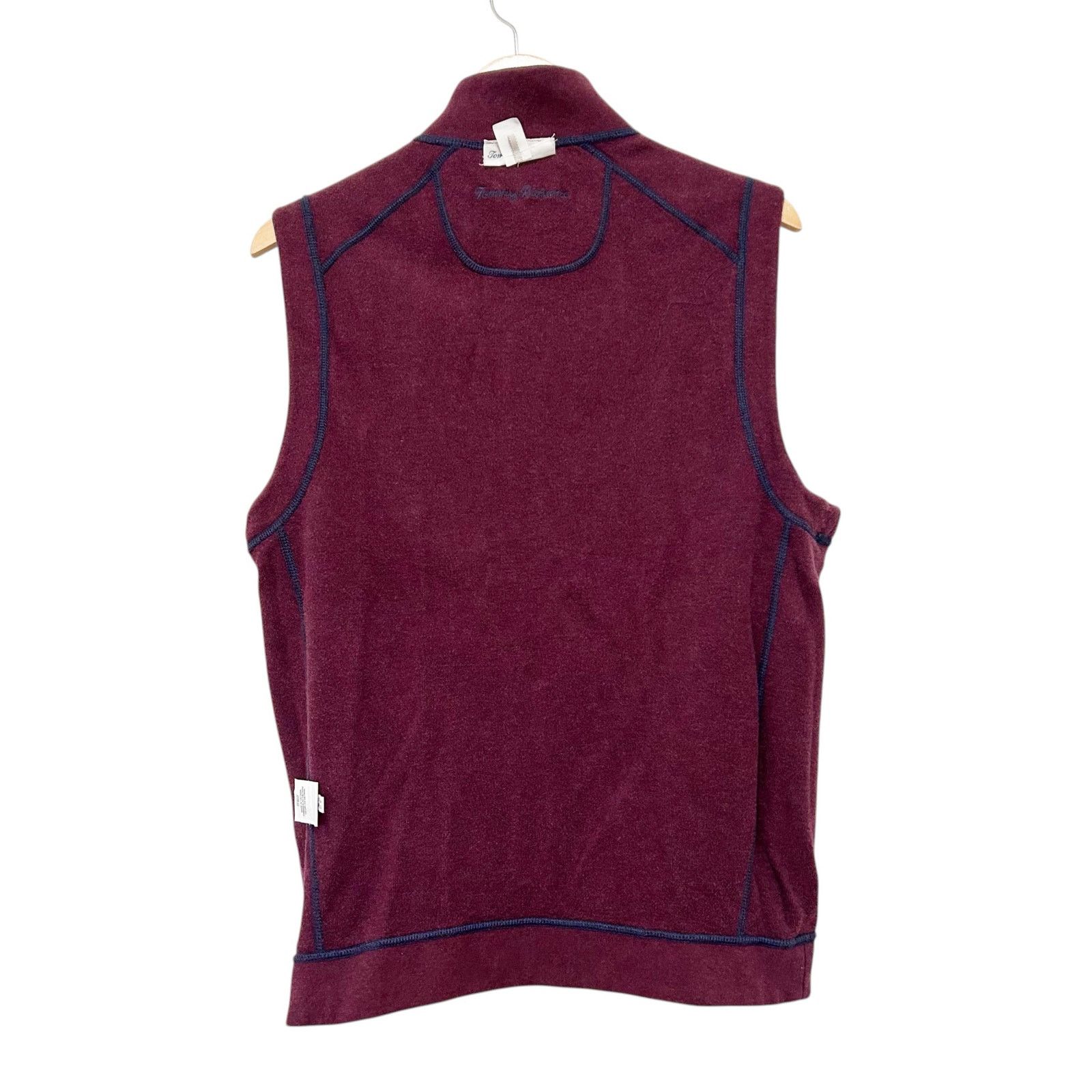 Tommy Bahama Tommy Bahama Blue Maroon Reversible Vest Sz S Size US S / EU 44-46 / 1 - 7 Thumbnail