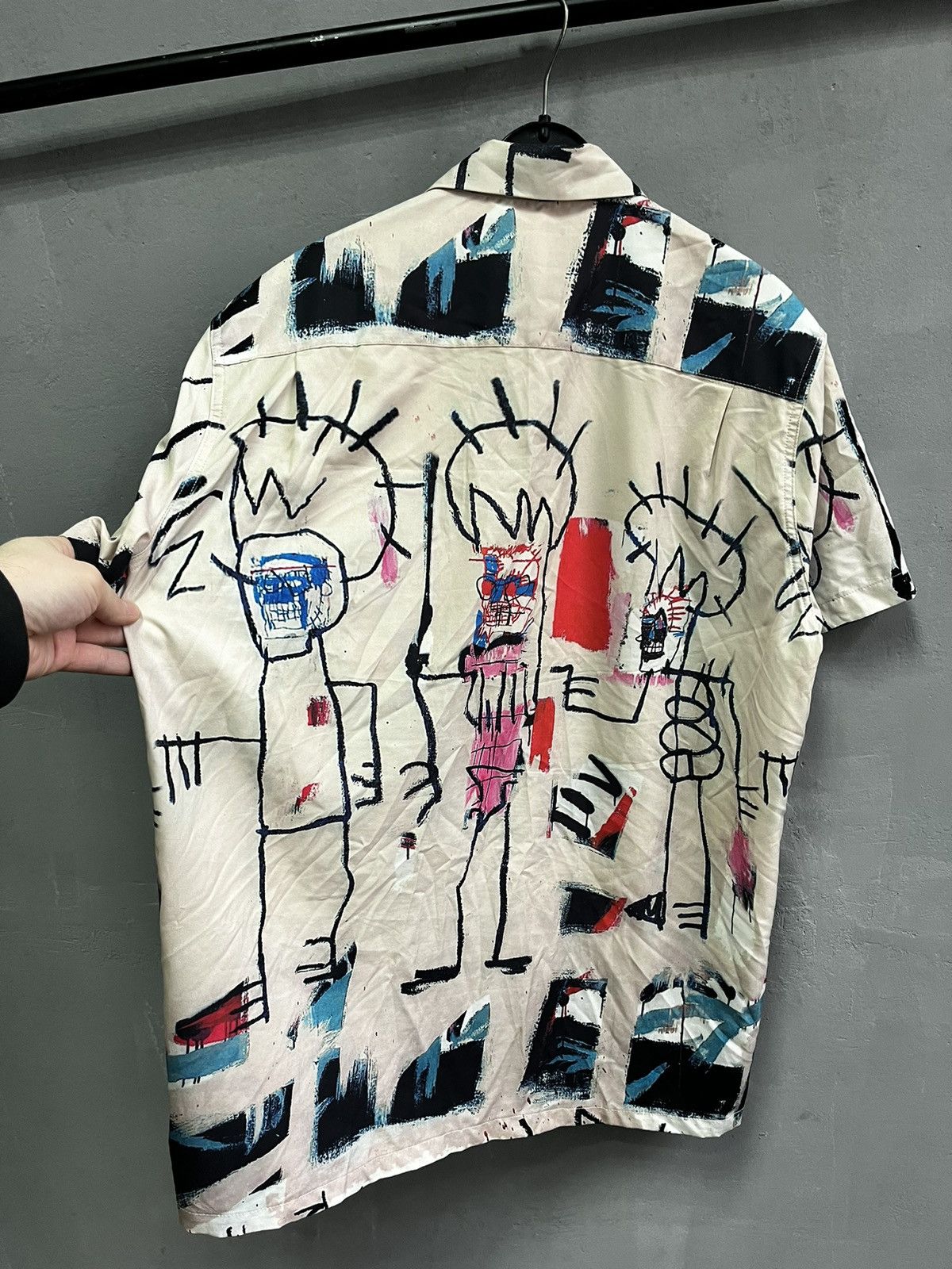 Japanese Brand × Wacko Maria Wacko Maria Basquiat Hawaiian shirt L under the water one Size US L / EU 52-54 / 3 - 10 Thumbnail