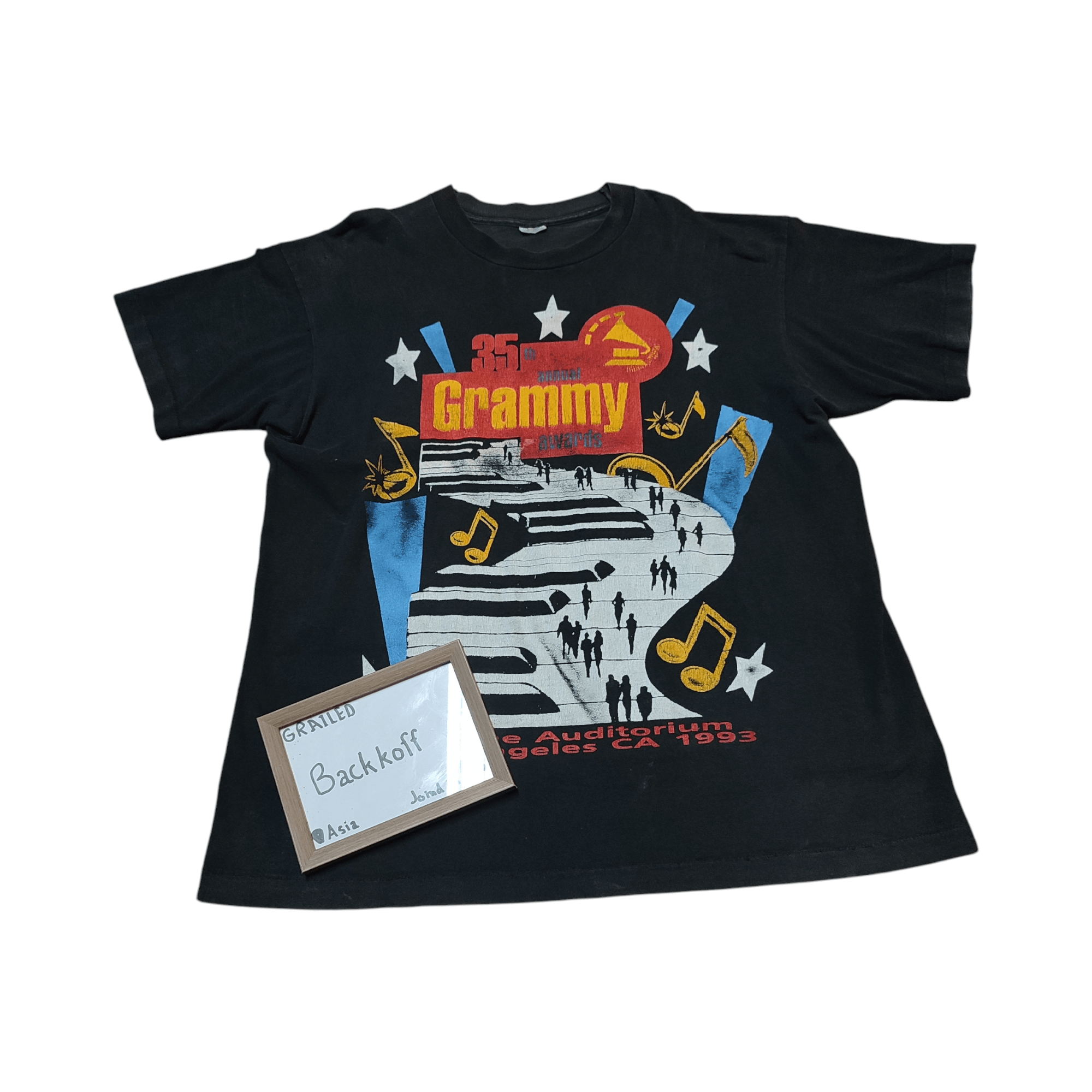 Vintage :🔥RARE🔥 Vintage 1993 Grammy Awards T-Shirt T-shirt Size US XL / EU 56 / 4 - 1 Thumbnail