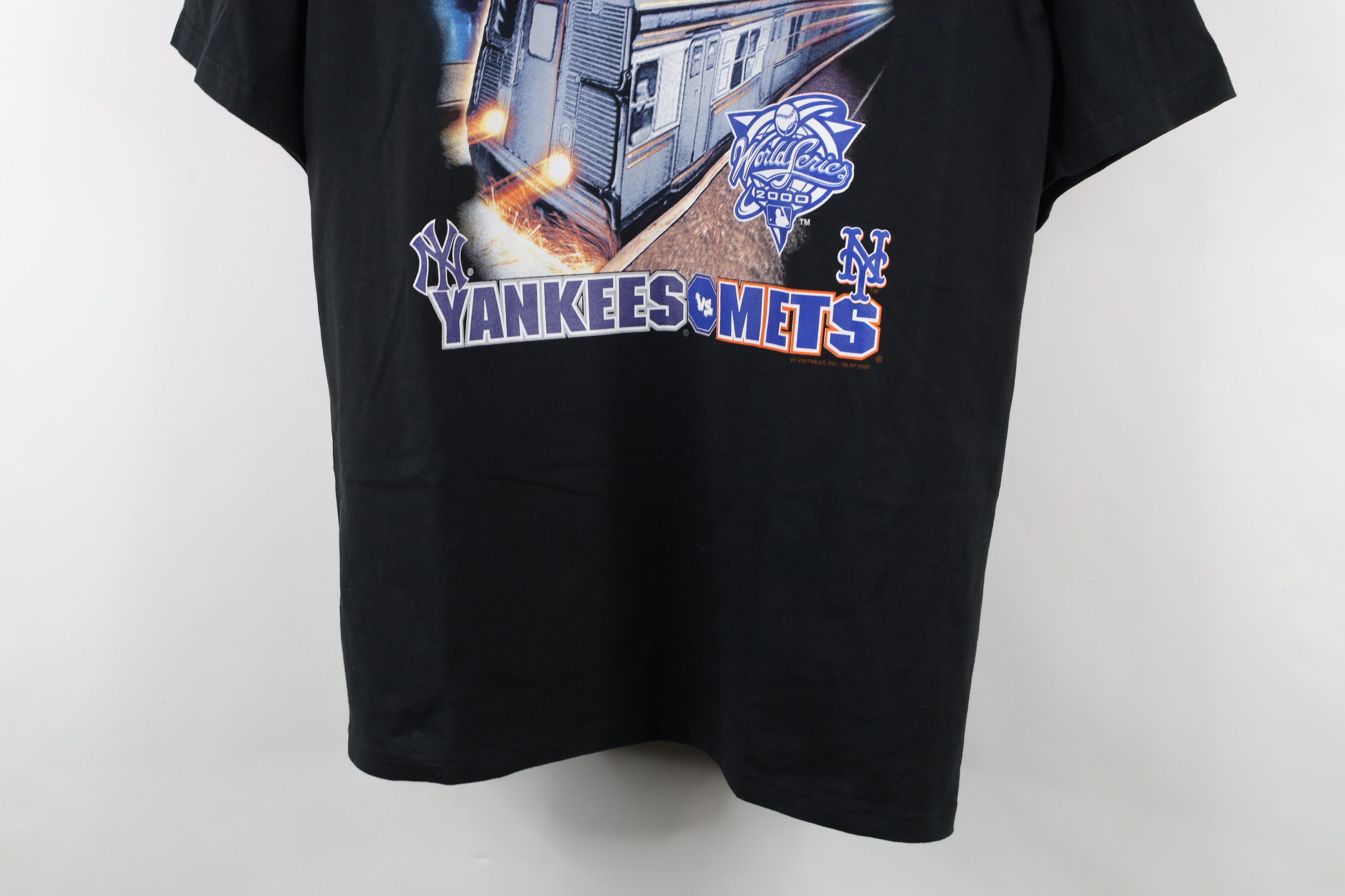 Vintage Deadstock Vintage Subway New York Yankees vs Mets T-Shirt Size US XL / EU 56 / 4 - 3 Thumbnail