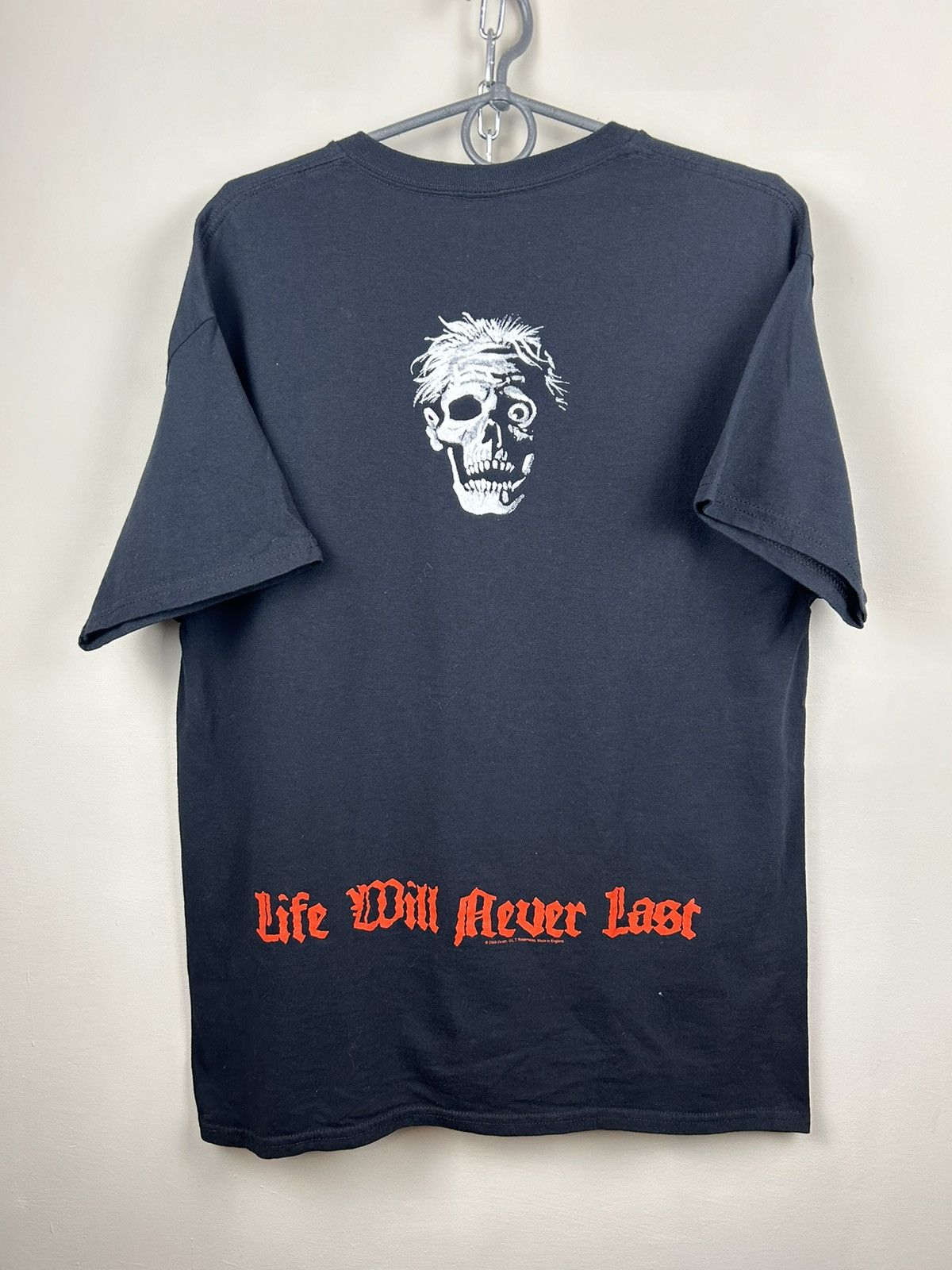 Band Tees Vintage Death 2008 Life Will Never T shirt Band Size US L / EU 52-54 / 3 - 2 Thumbnail