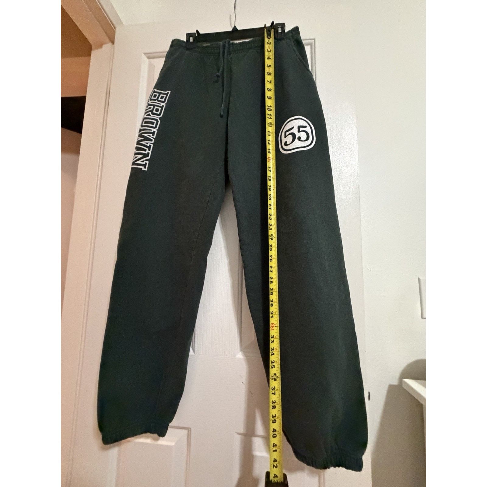 Vintage Vintage Brown University Sweatpants Heavyweight Size US 36 / EU 52 - 8 Thumbnail