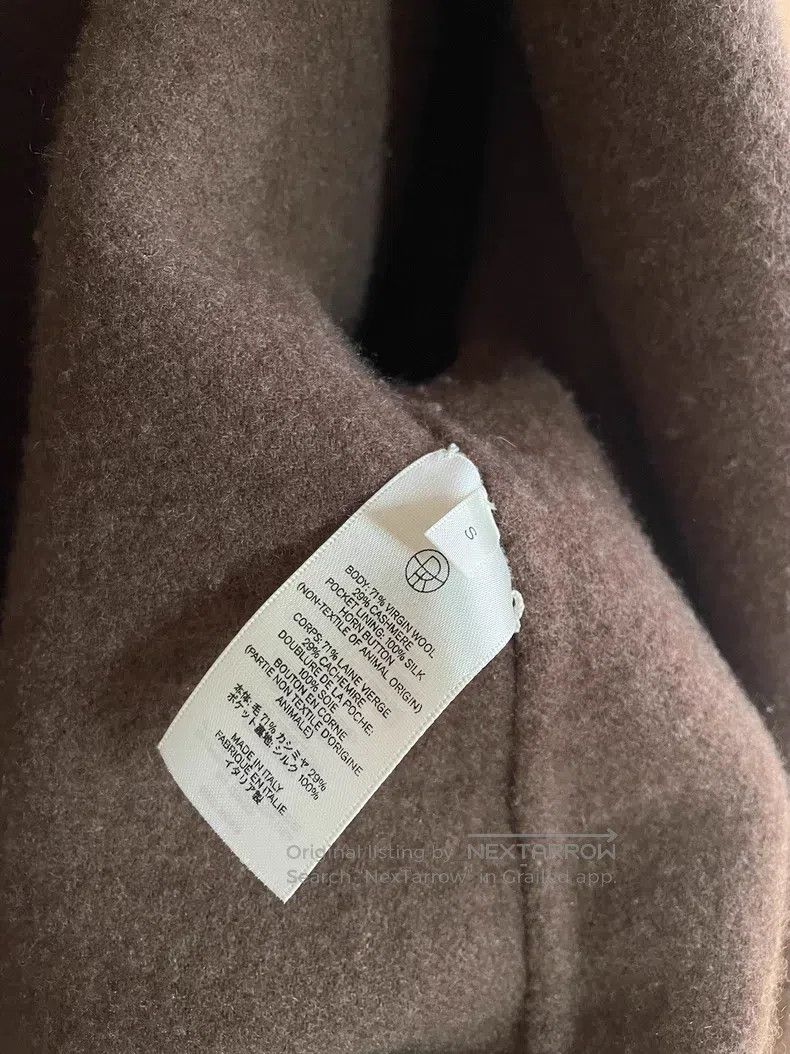 The Row The Row Double-faced cashmere coat Size S / US 4 / IT 40 - 5 Thumbnail