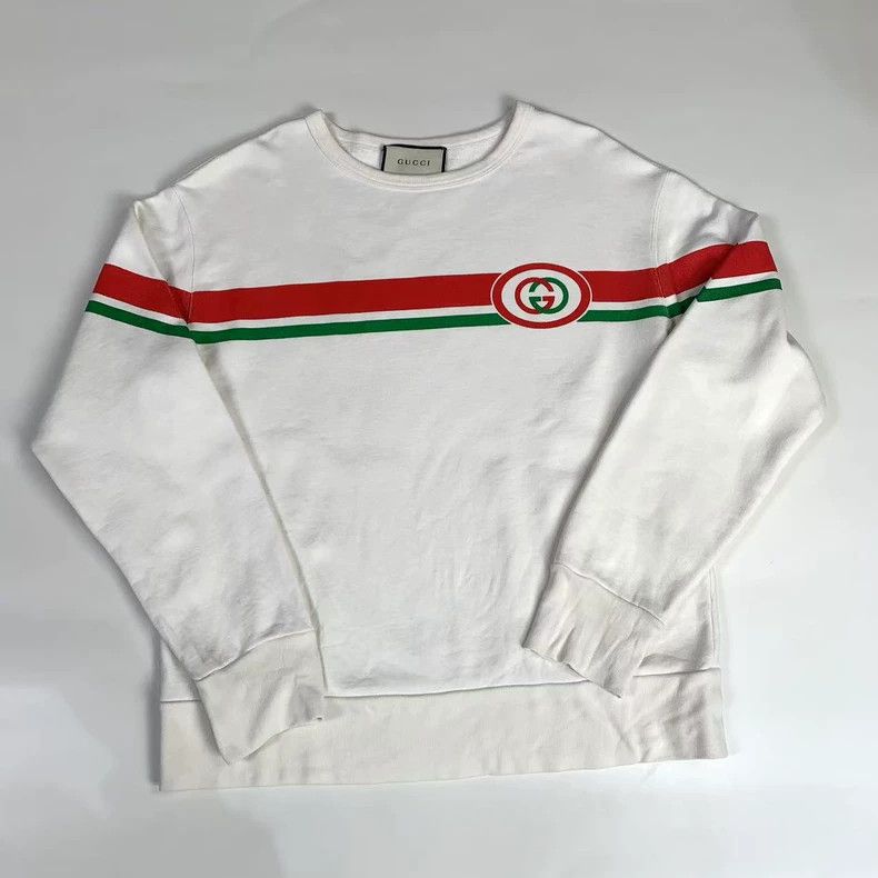 Gucci Gucci Striped printed sweatshirt 2503-Nextarrow Size US S / EU 44-46 / 1 - 1 Thumbnail