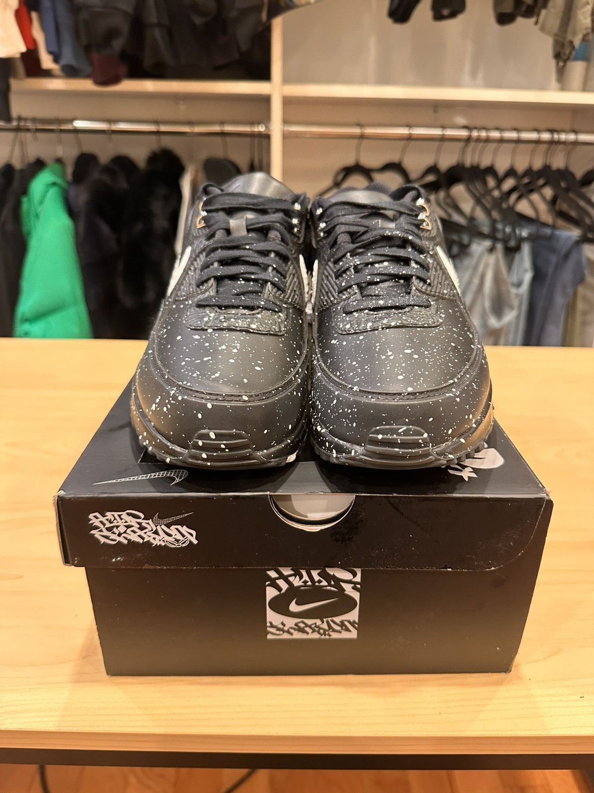 Nike Slawn Nika Air Max 90 Size US 12 / EU 45 - 5 Thumbnail