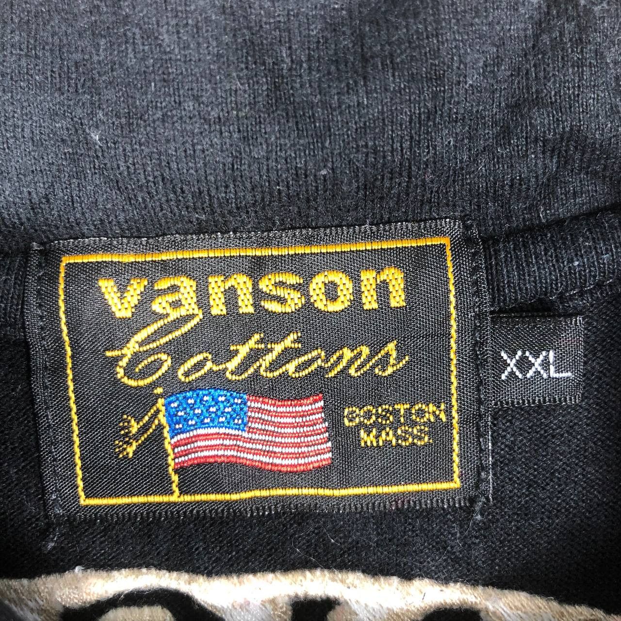 Vanson Leathers × Vintage Vintage Vanson Motorcycles Polo Shirt Big Embroidered Logo Size US XXL / EU 58 / 5 - 7 Thumbnail