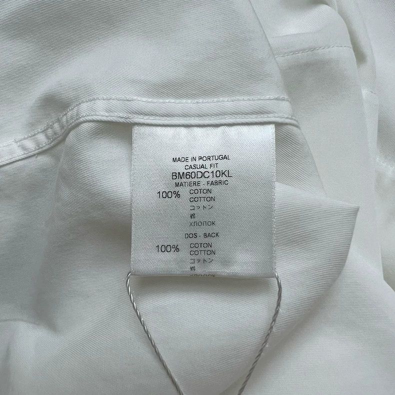 Givenchy Givenchy Back Patch Letter Printed White Shirt Size US XL / EU 56 / 4 - 4 Thumbnail