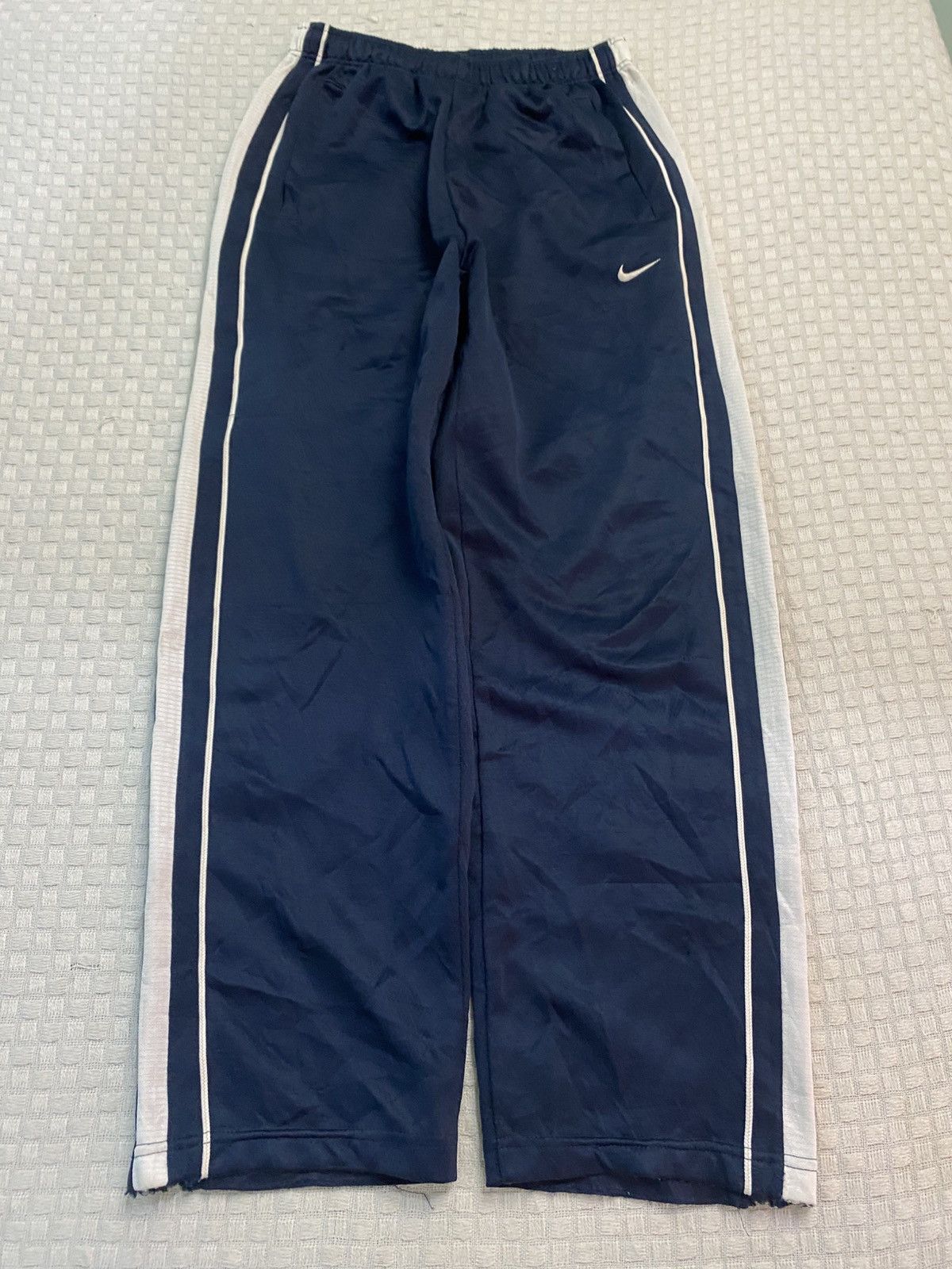Carhartt Wip × Nike 💥 VINTAGE NIKE SUPER BAGGY 90S WIDE LEG TRACK PANTS Y2K Size US 34 / EU 50 - 1 Thumbnail