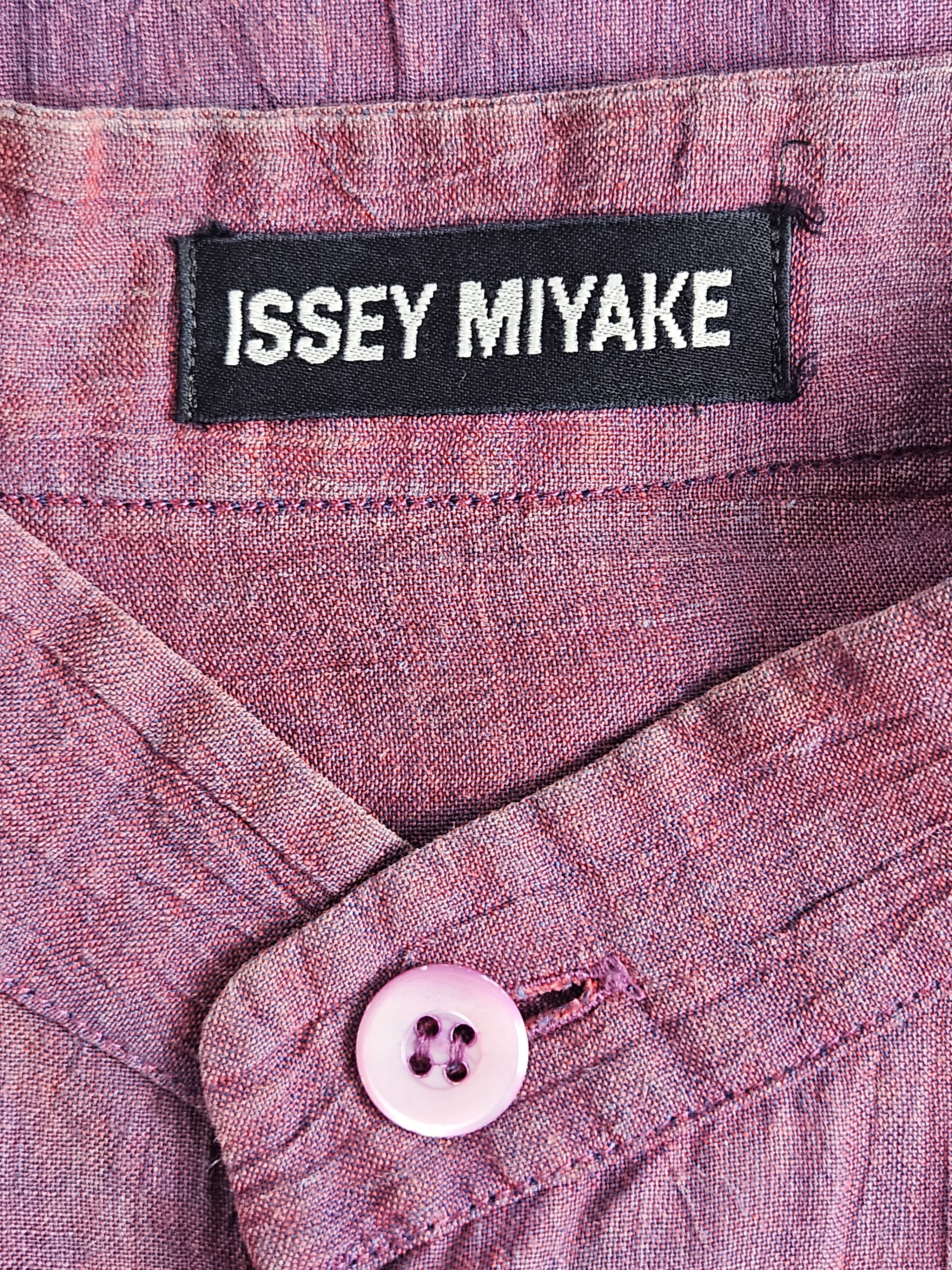 Issey Miyake Issey Miyake Linen Shirt Size US L / EU 52-54 / 3 - 4 Thumbnail