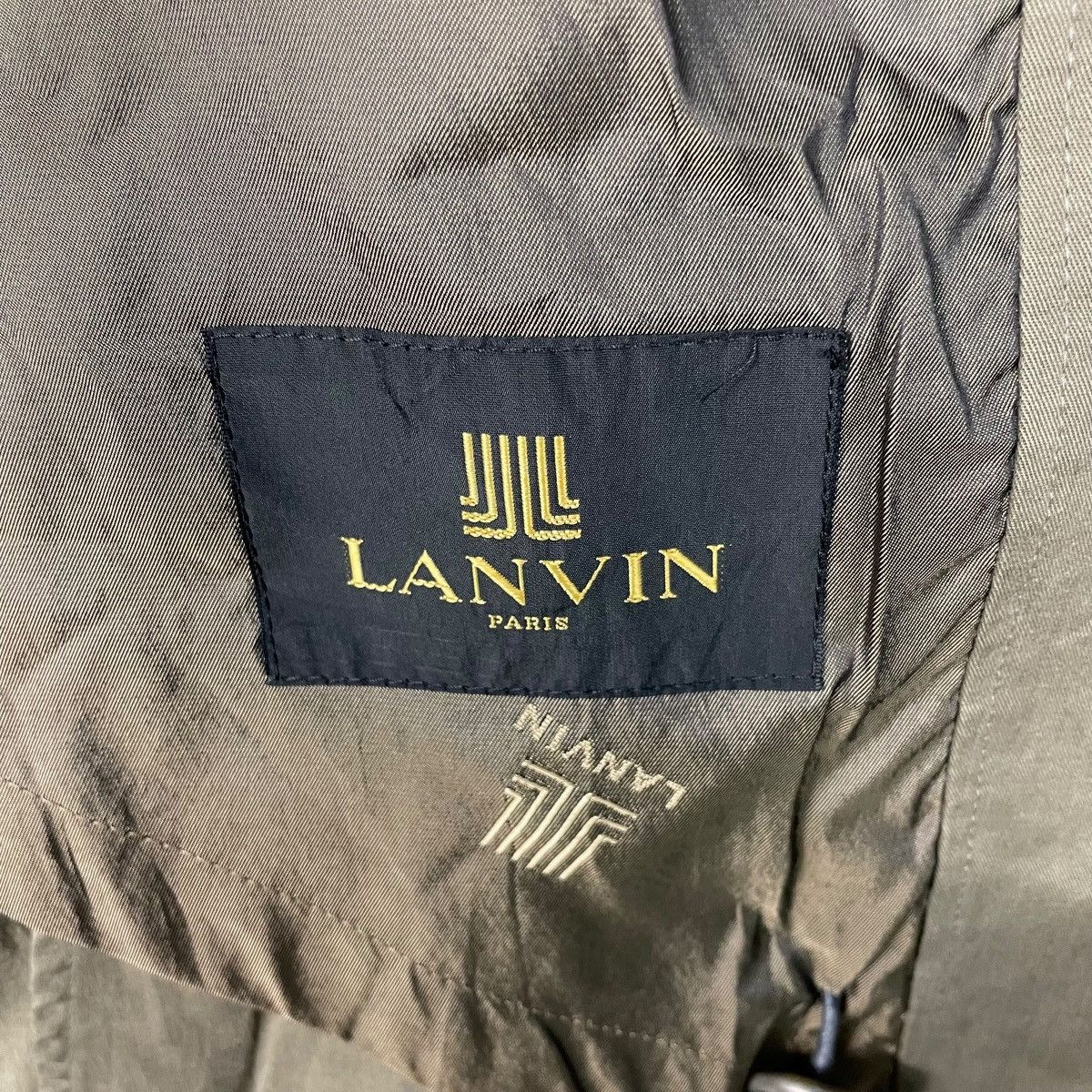 Lanvin Lanvin Double Breasted Khakis Trenchcoat Size US M / EU 48-50 / 2 - 16 Thumbnail