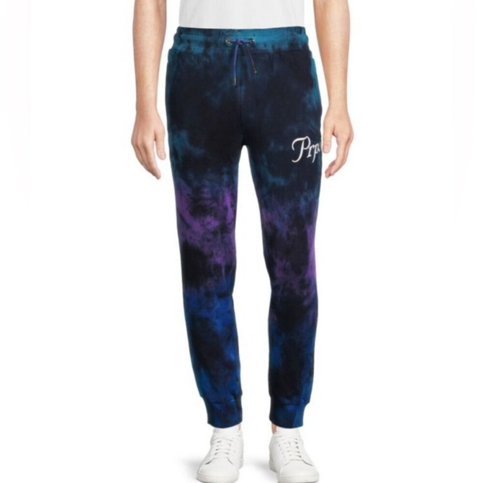 Prps NWT PRPS Hevea Tie Dye Joggers in Purple Multi Size US 38 / EU 54 - 1 Thumbnail