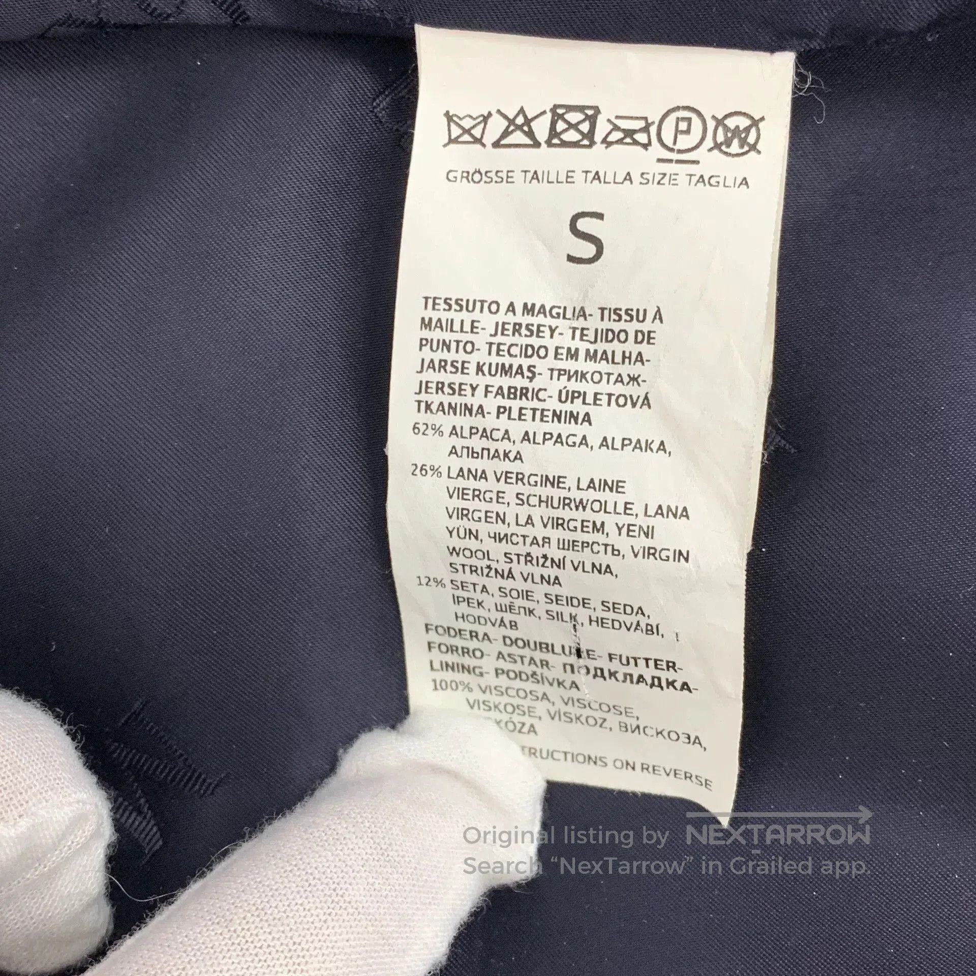Other maxmara teddy navy double-breasted coat. Size US S / EU 44-46 / 1 - 6 Thumbnail