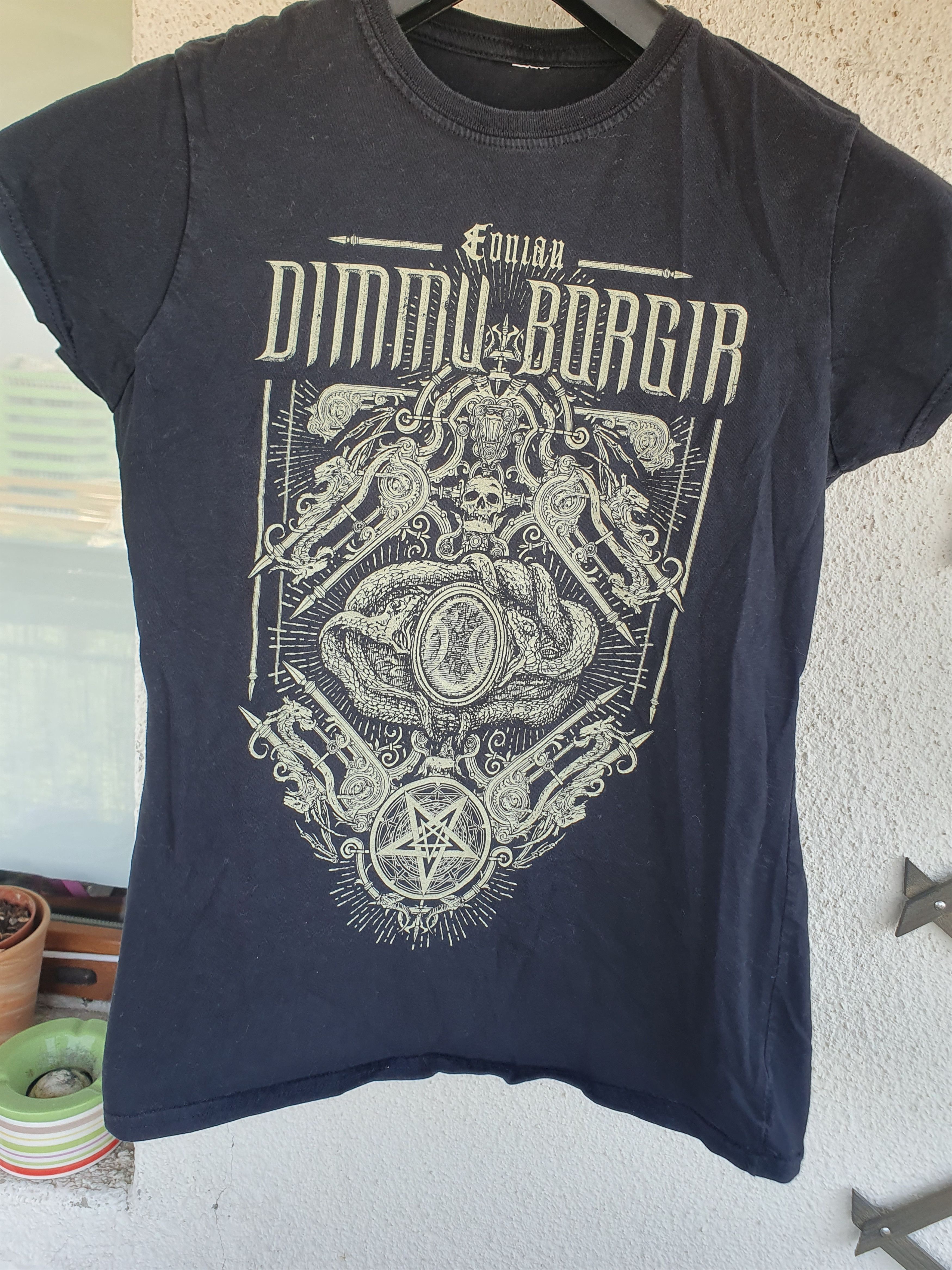 Band Tees Dimmu Borgir Eonian Snakes Women' Band t-shirt sz S/M? Size S / US 4 / IT 40 - 2 Thumbnail